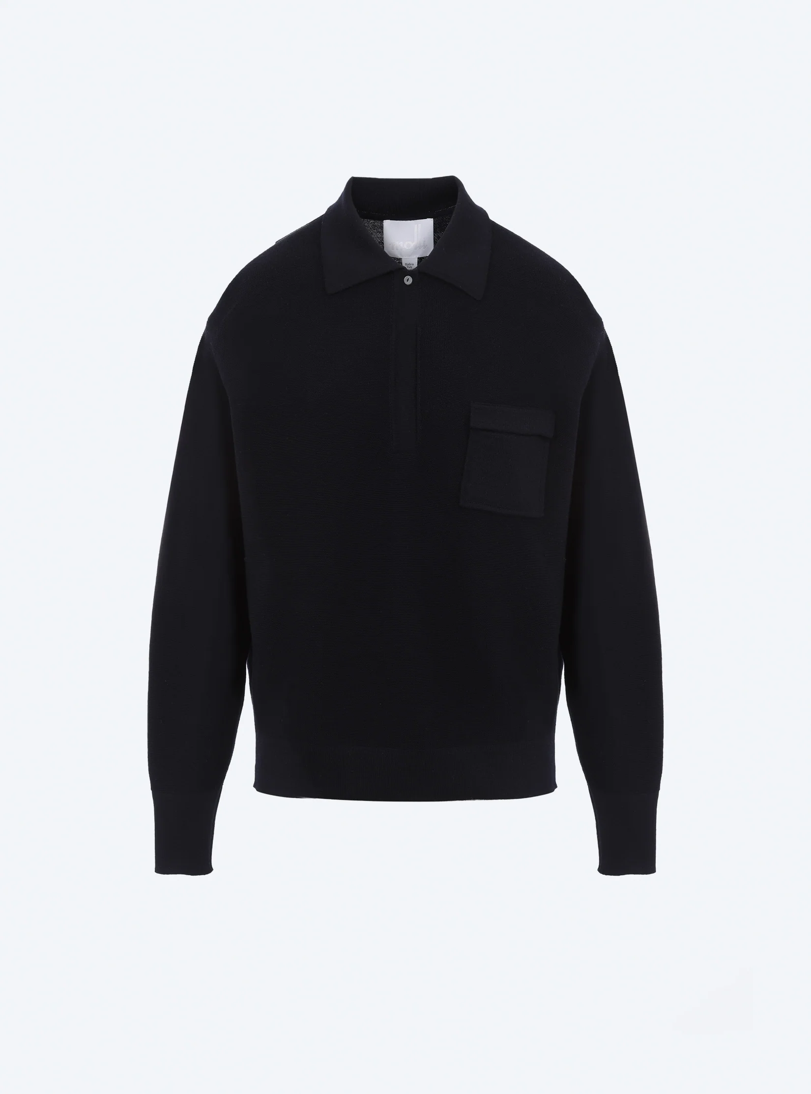 chemise maille col gansé - Image 6