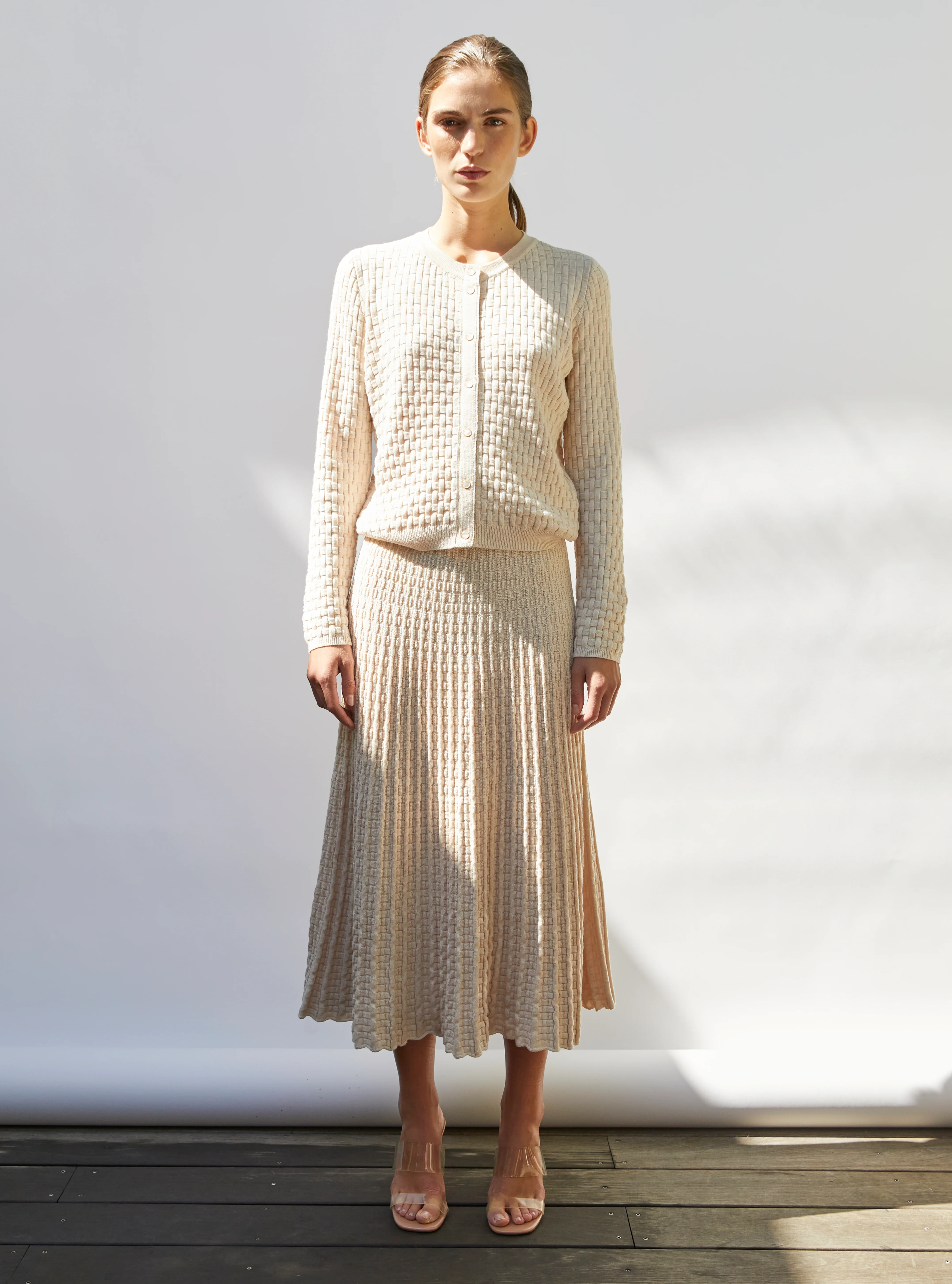 cardigan maille cannage - Image 4