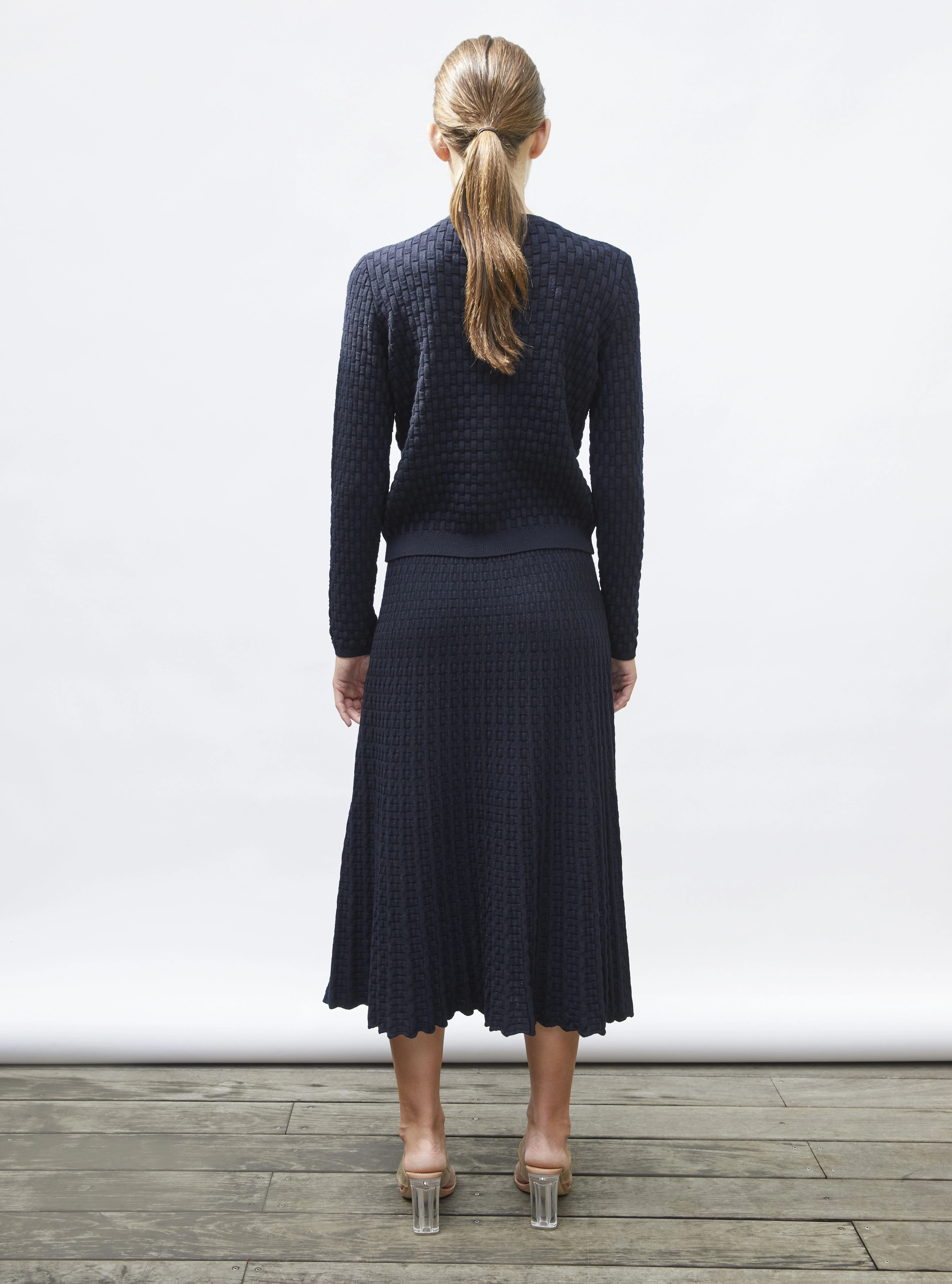 cardigan maille cannage - Image 4