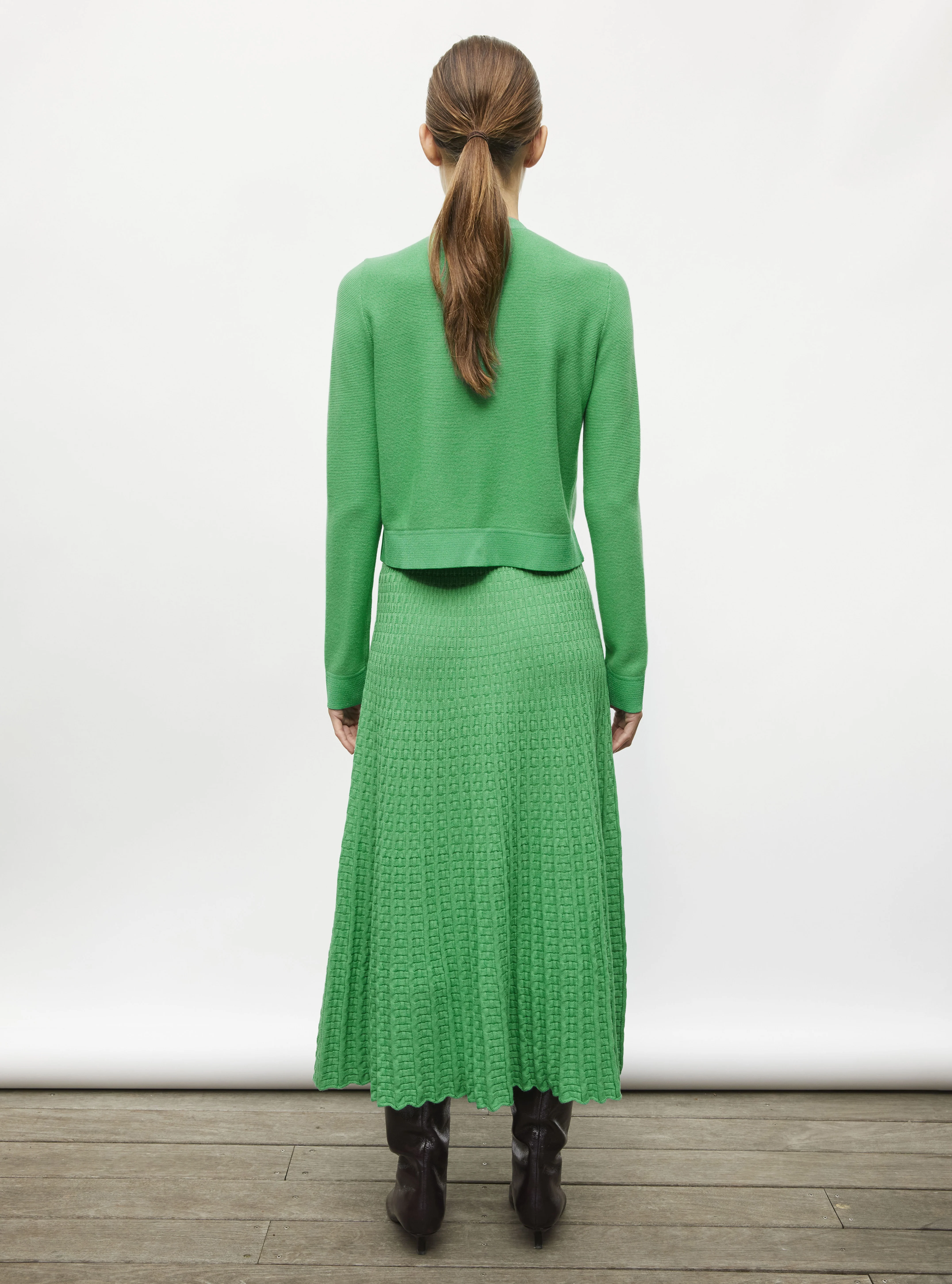 cardigan maille point mousse - Image 5