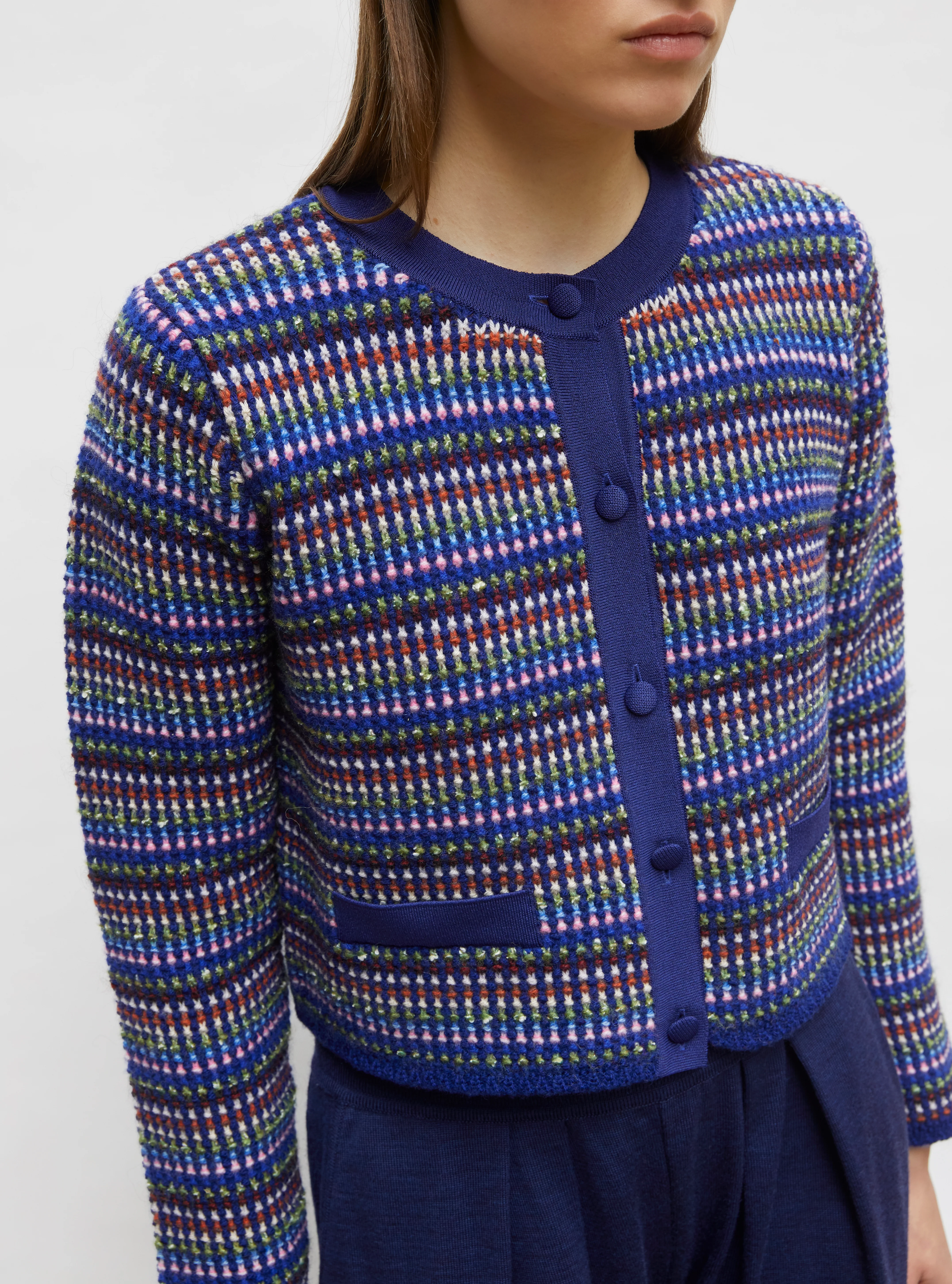 cardigan moelleux multicolore - Image 6