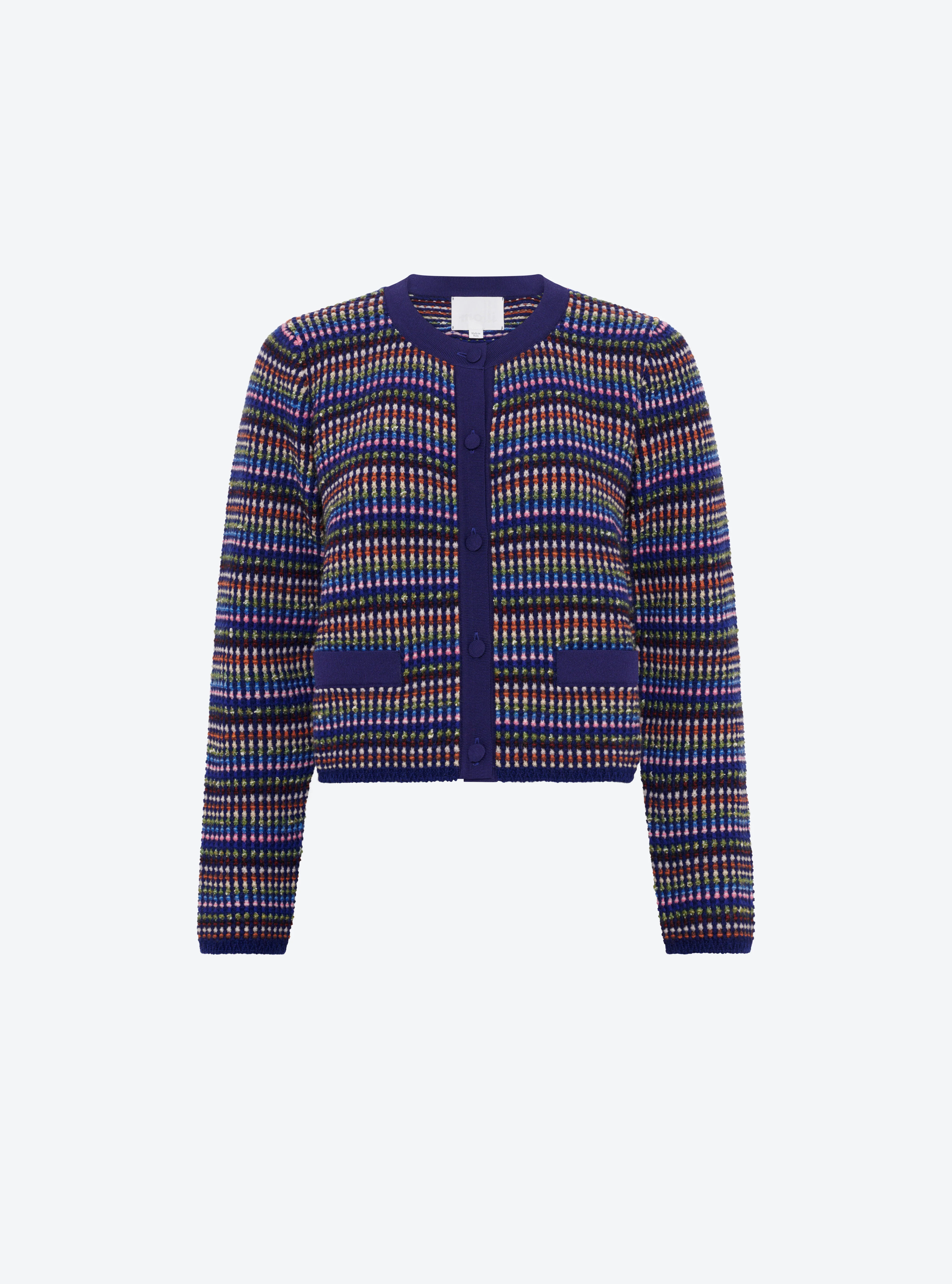 cardigan moelleux multicolore - Image 7