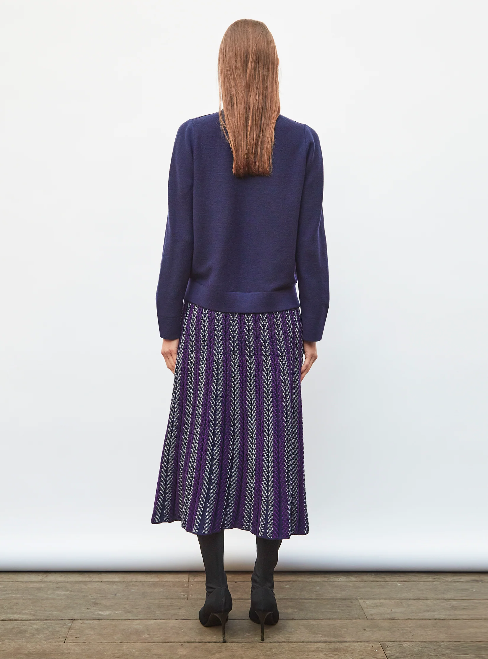 chemise maille col croquet - Image 5