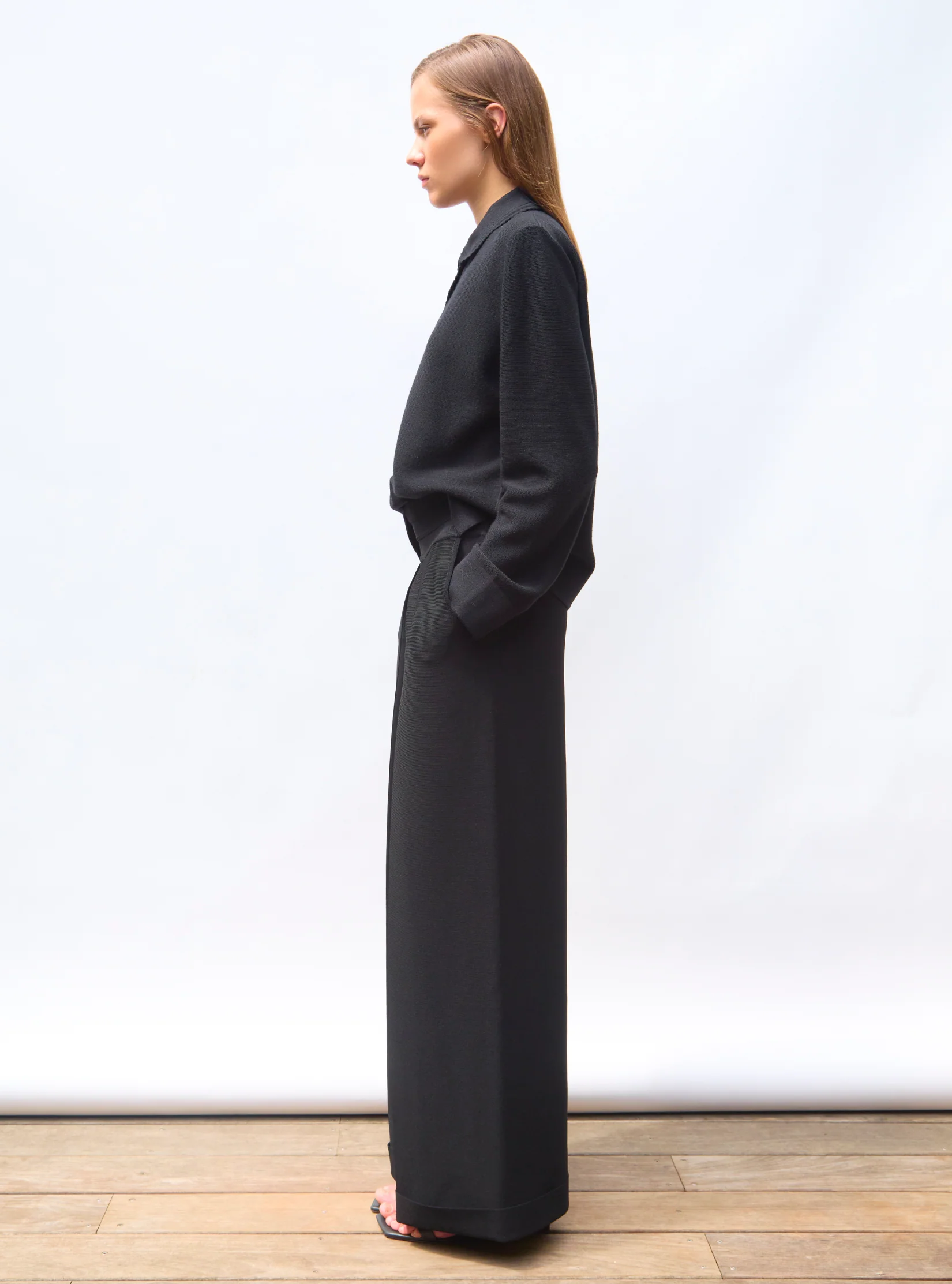 chemise maille col croquet - Image 4