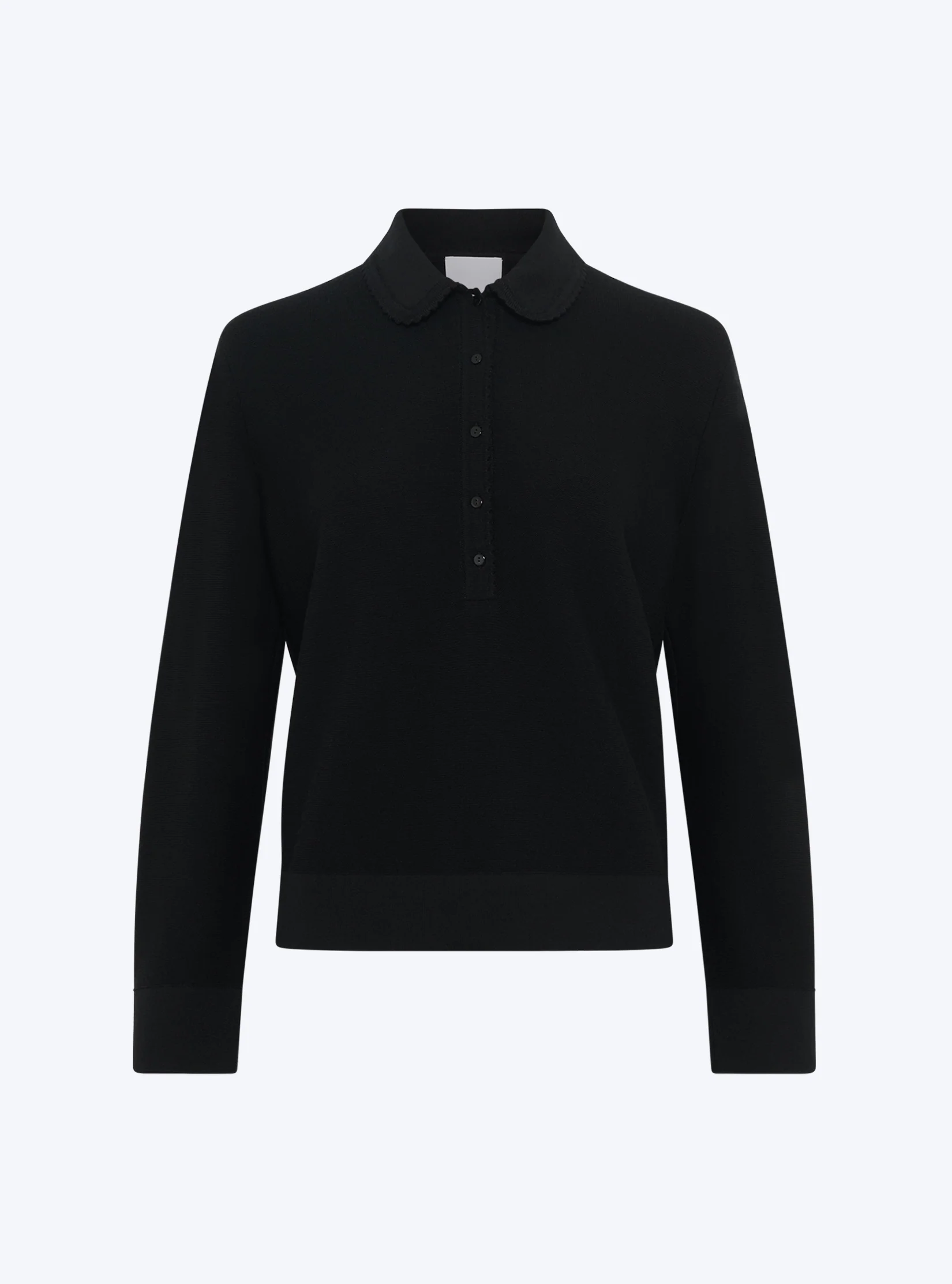 chemise maille col croquet - Image 7