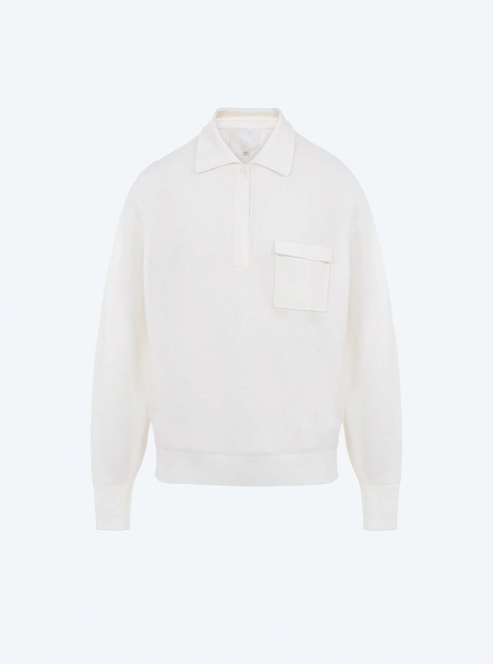 chemise maille col gansé - Image 6