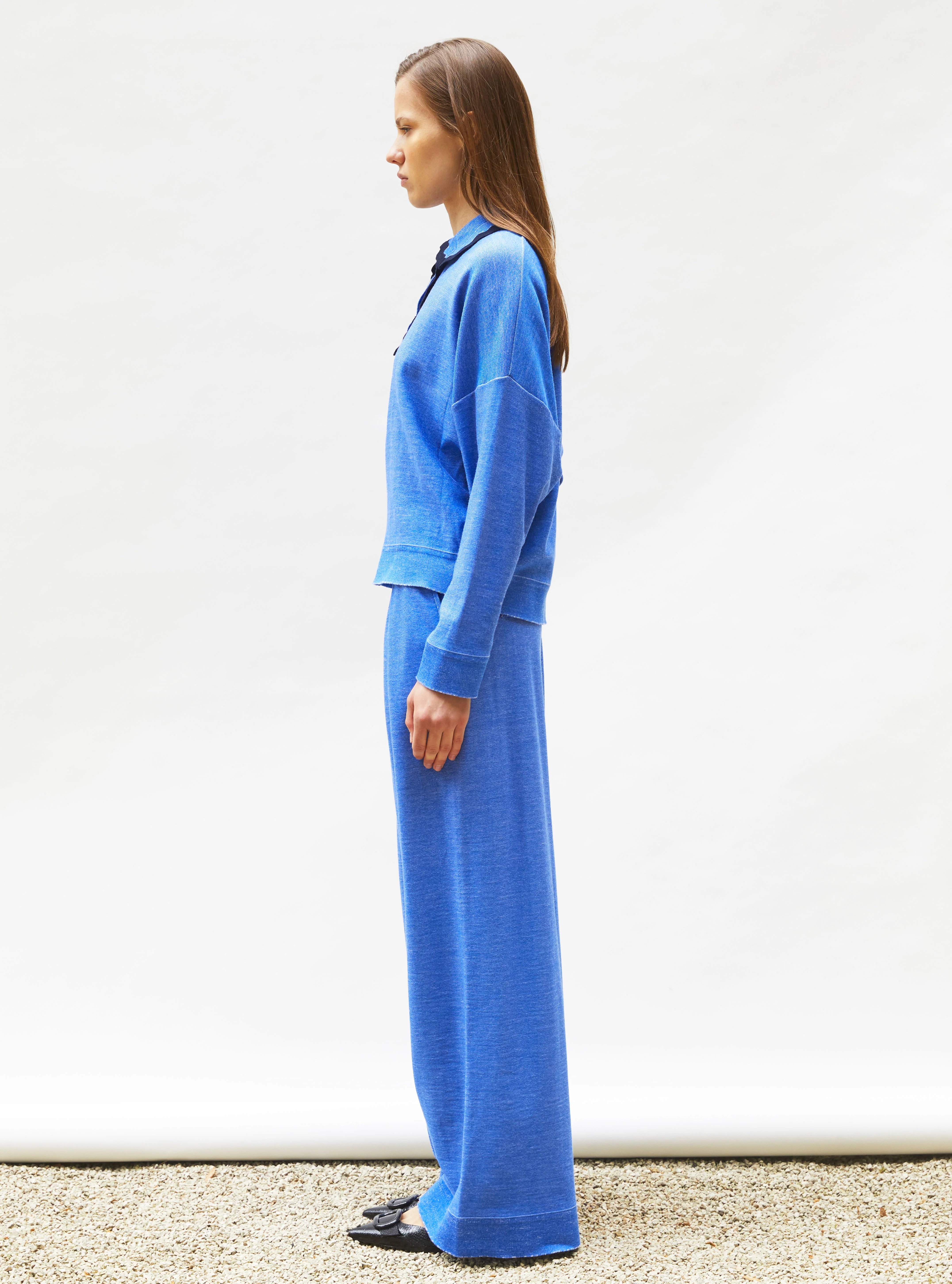 chemise maille col croquet - Image 4