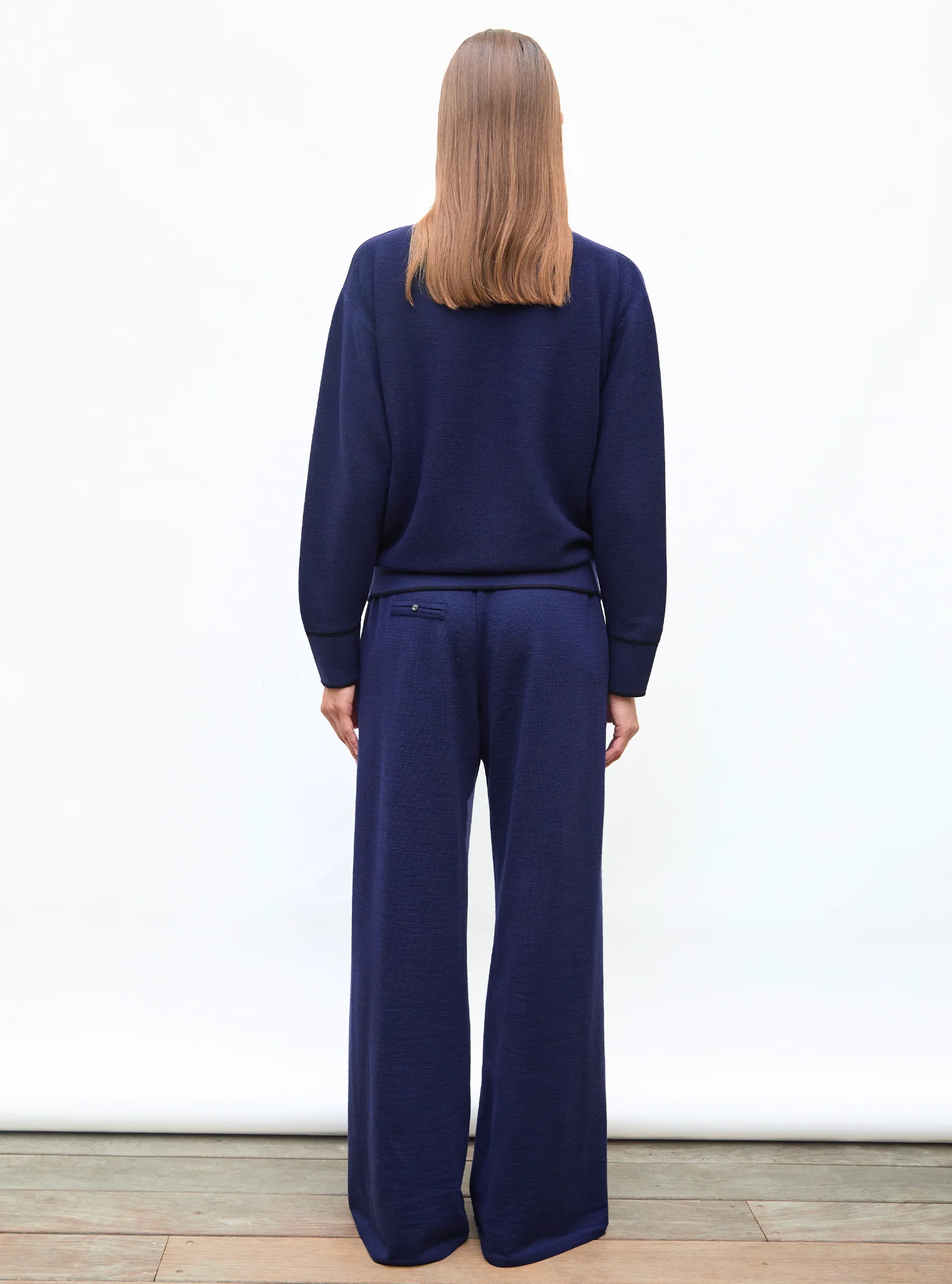 chemise maille col gansé - Image 5