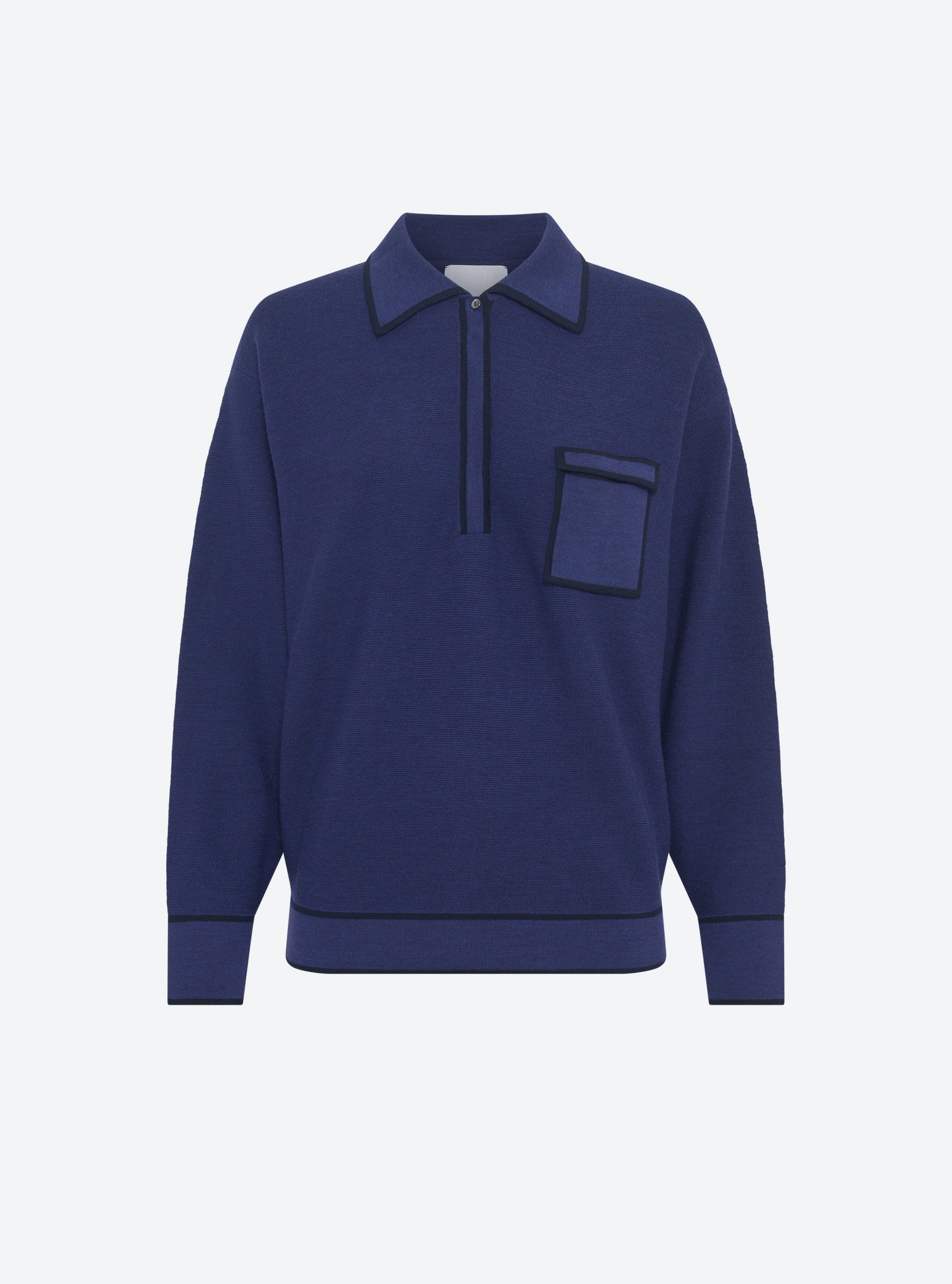 chemise maille col gansé - Image 7