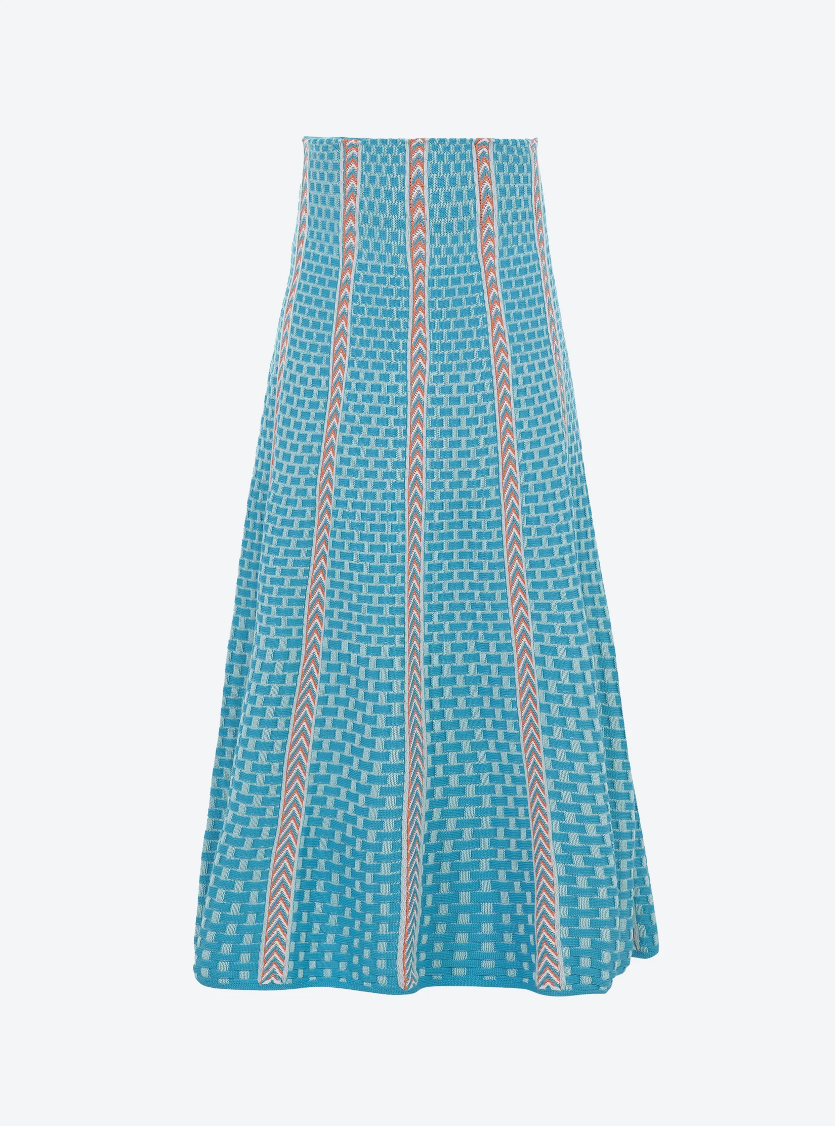 jupe en maille panier tressé - Image 5