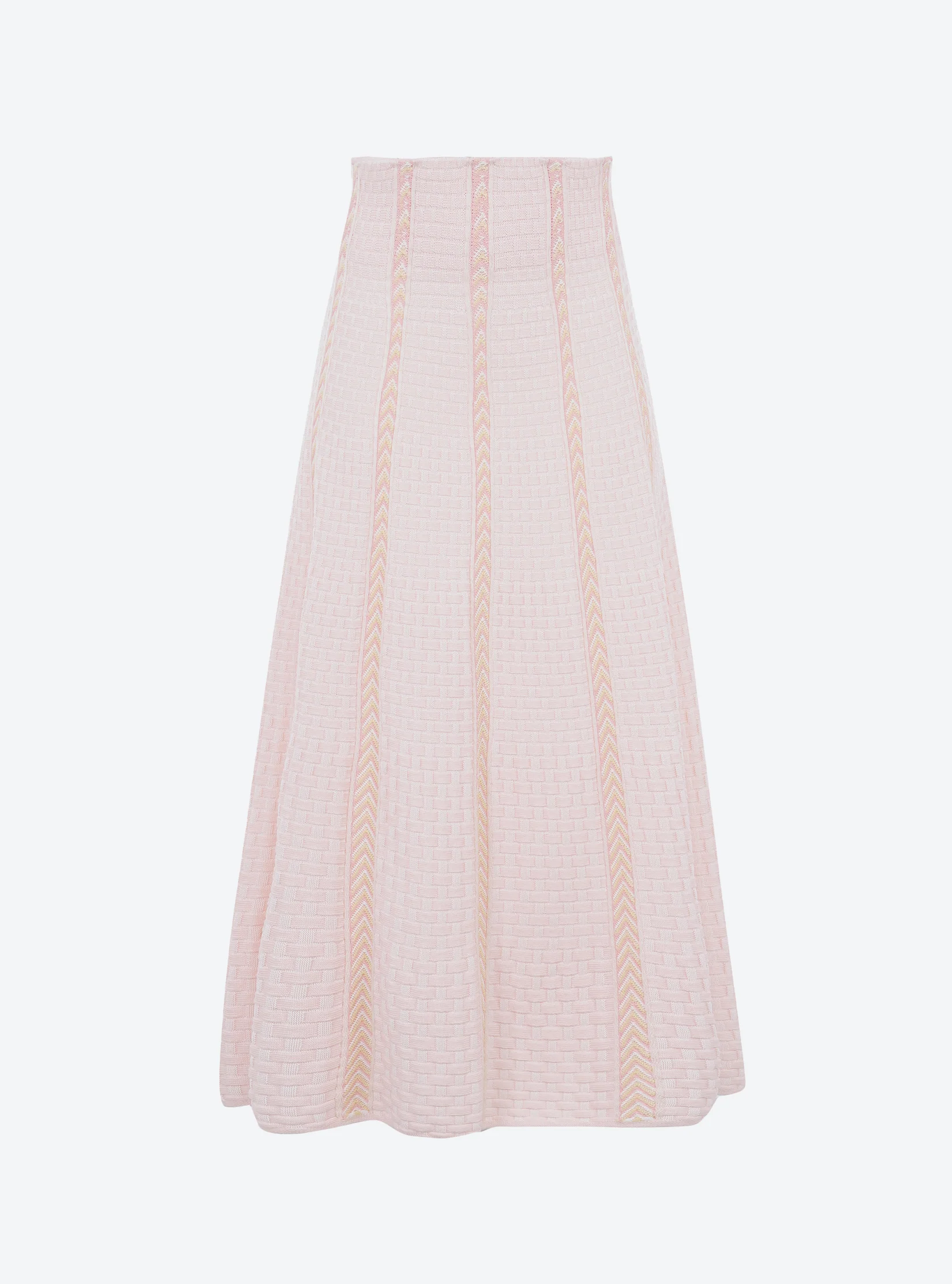 jupe en maille panier tressé - Image 5