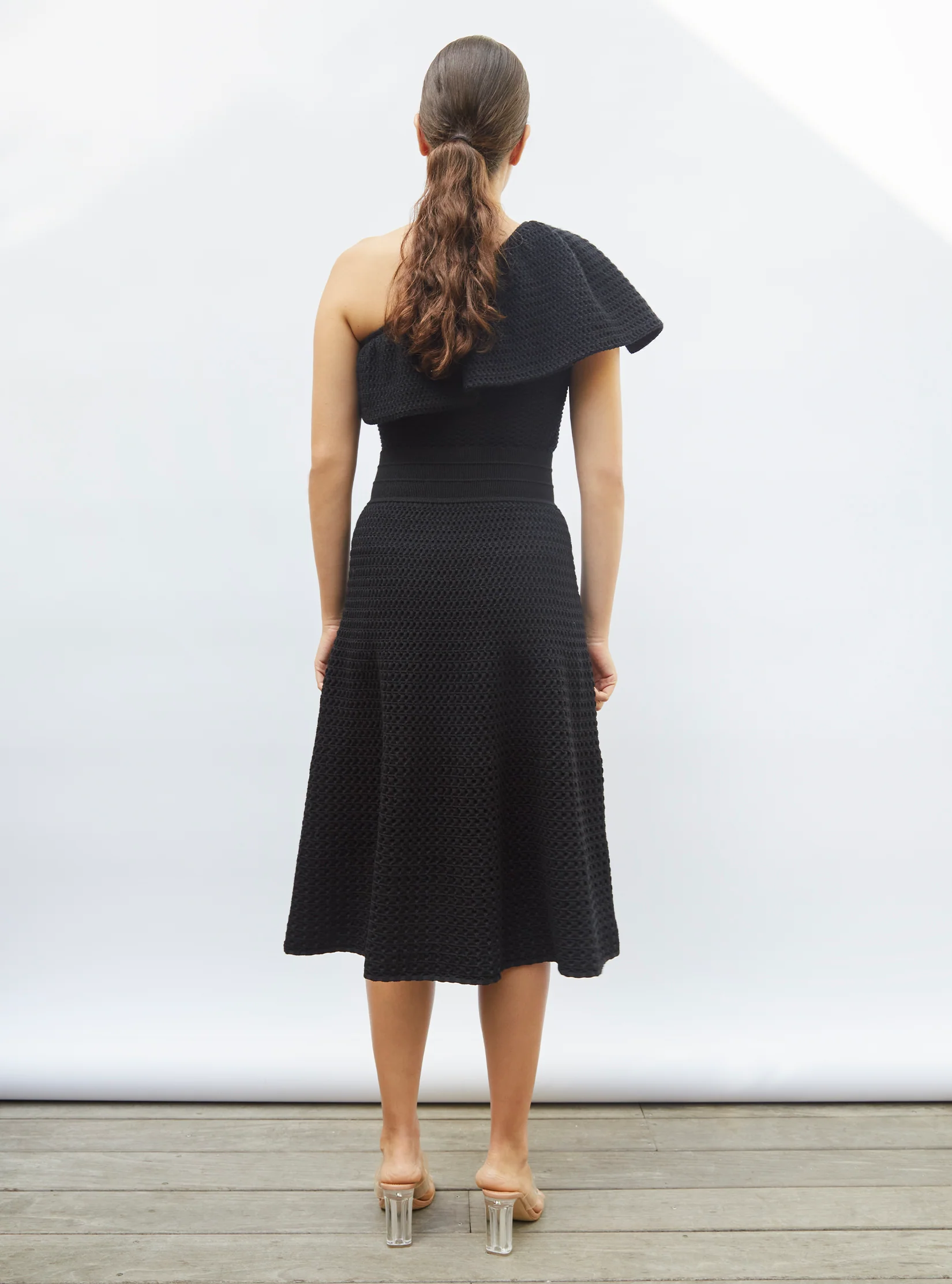 jupe midi maille smockée - Image 4