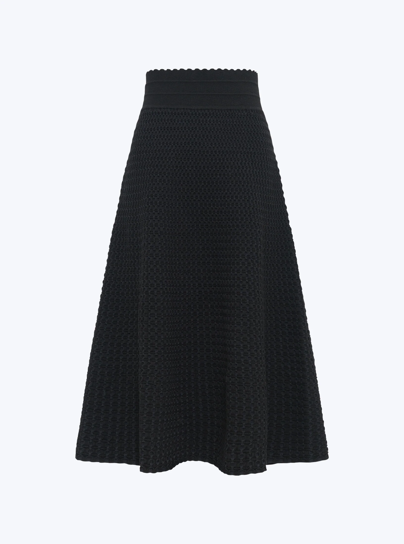 jupe midi maille smockée - Image 5