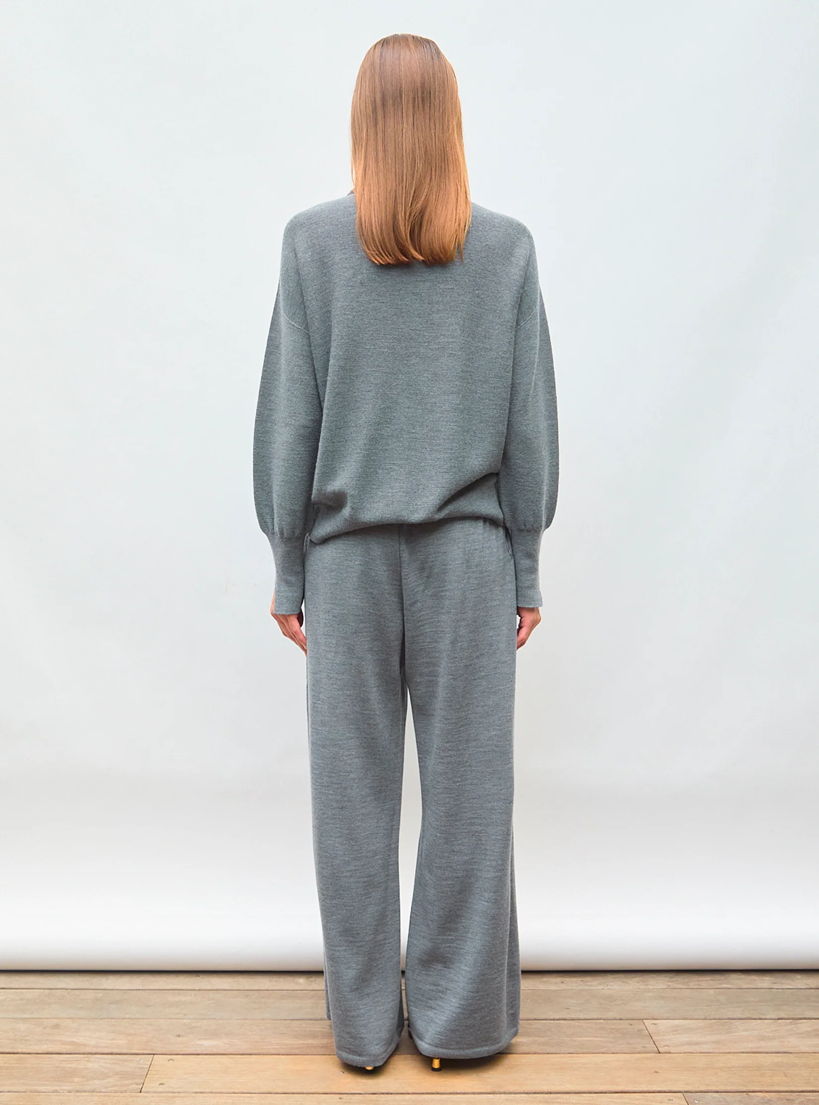 pantalon fluide maille - Image 4