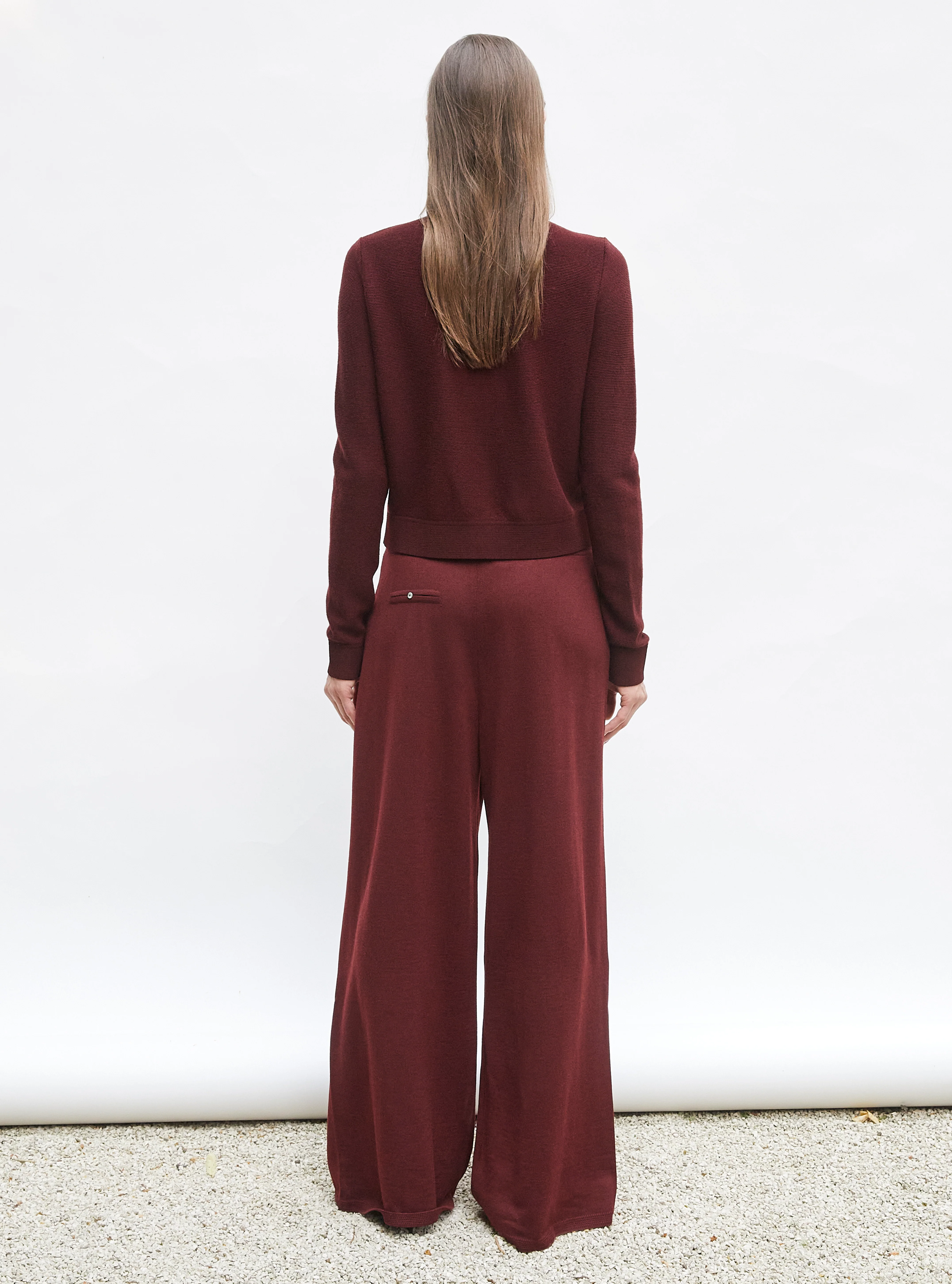 pantalon fluide maille - Image 4