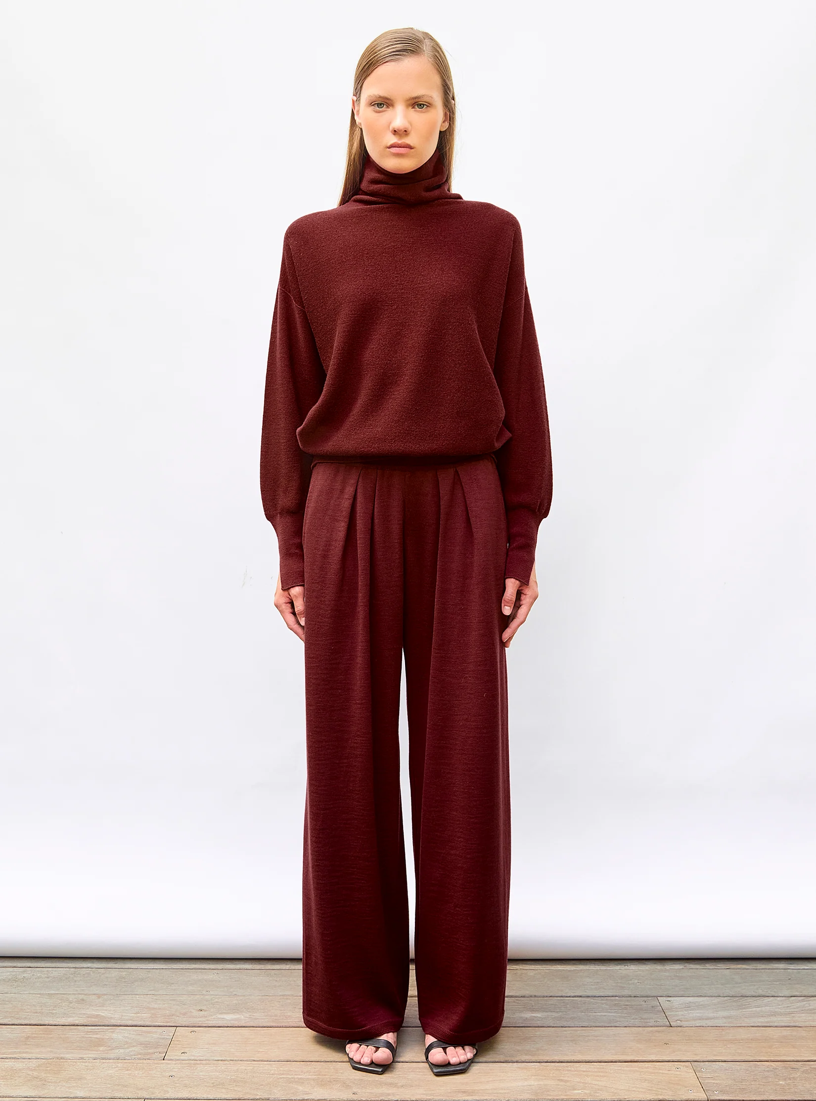 pantalon fluide maille - Image 5