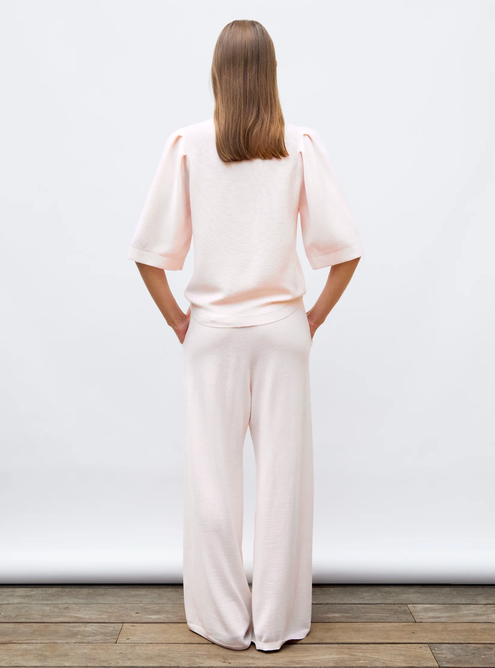 pantalon fluide maille - Image 3