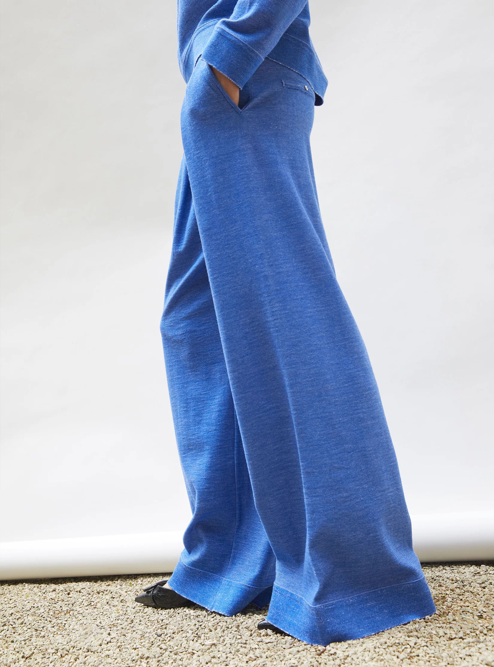 pantalon fluide maille - Image 5