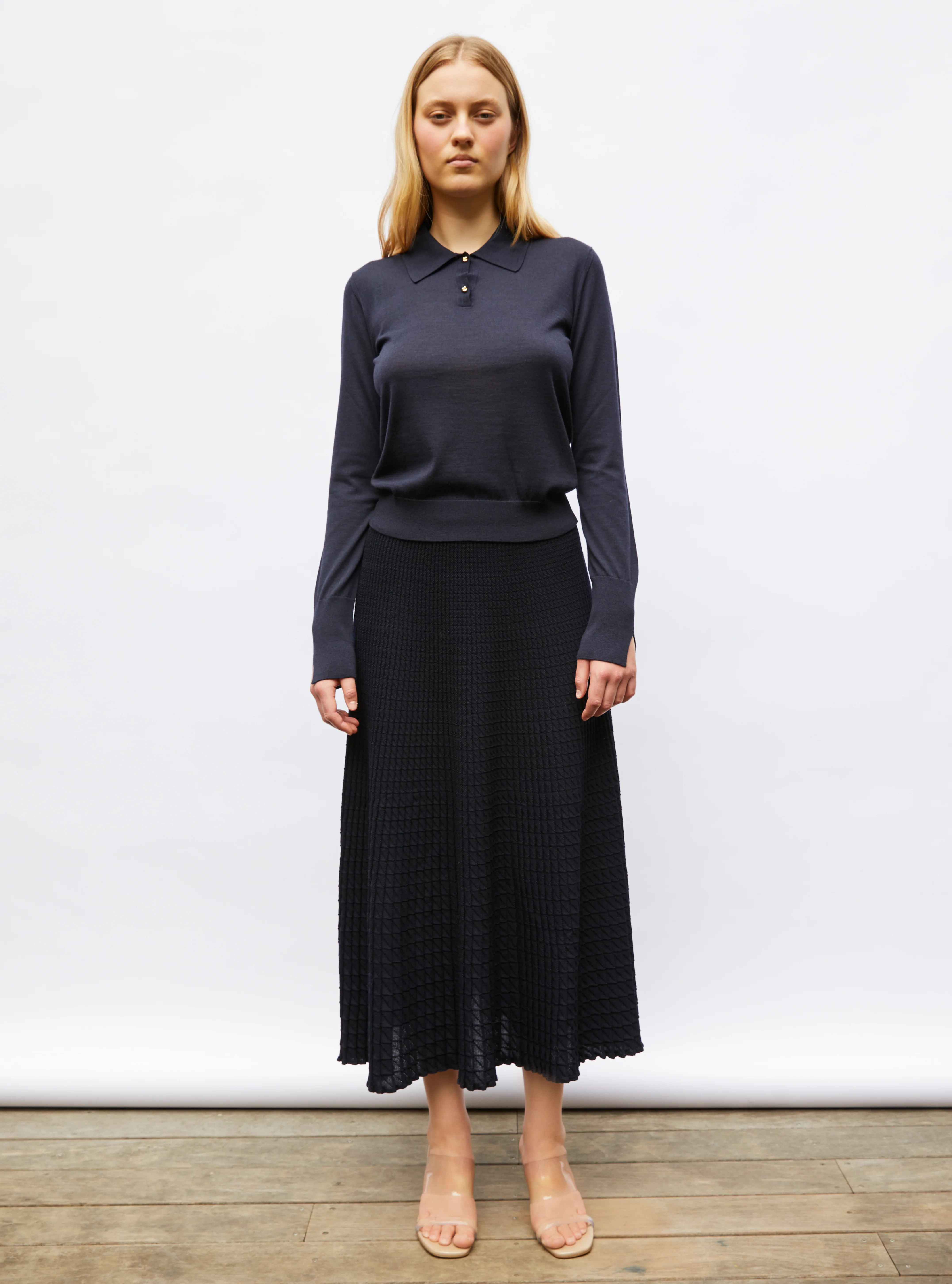 polo fin en jersey soyeux - Image 3