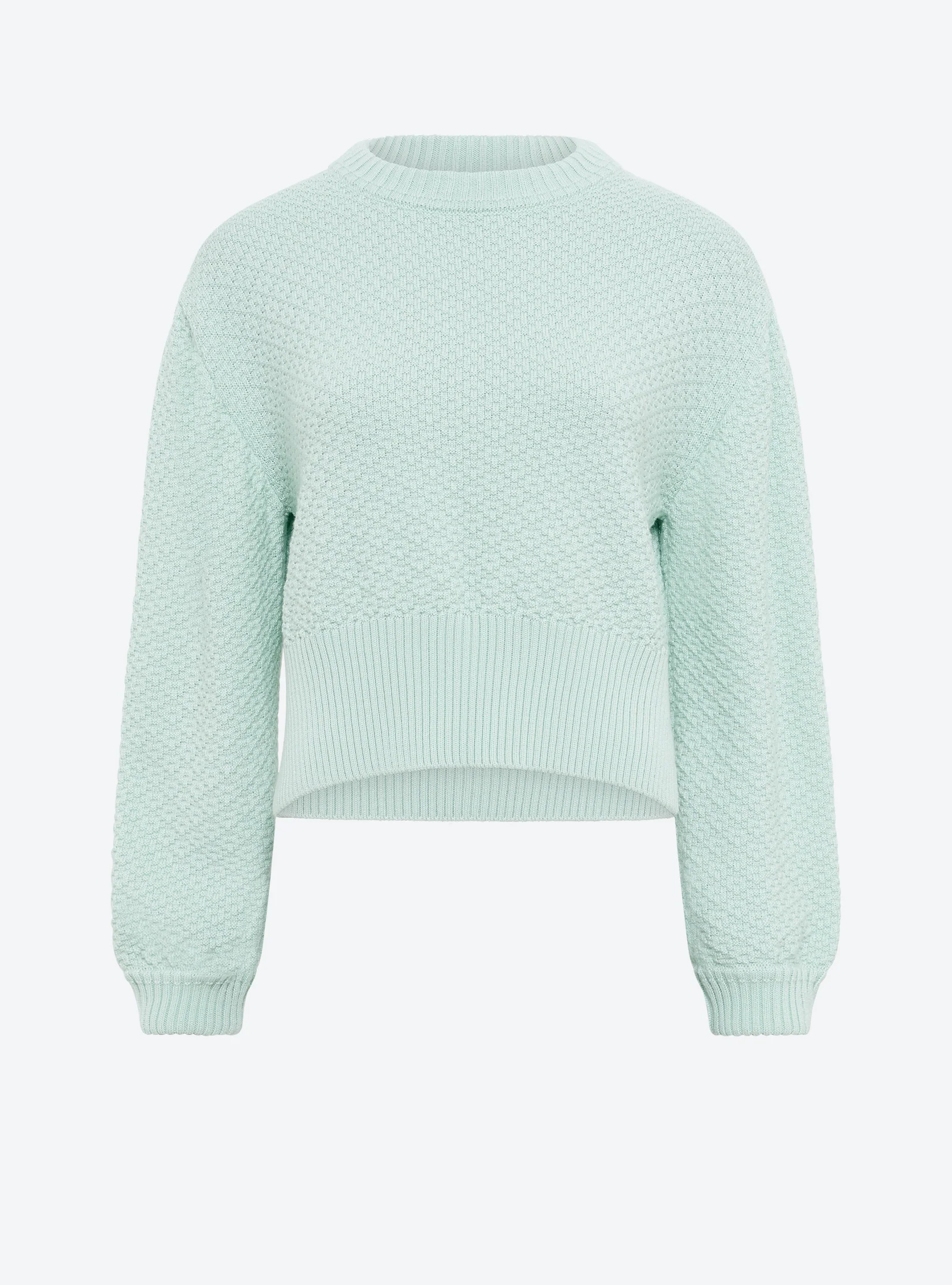 pull court maille damier - Image 6