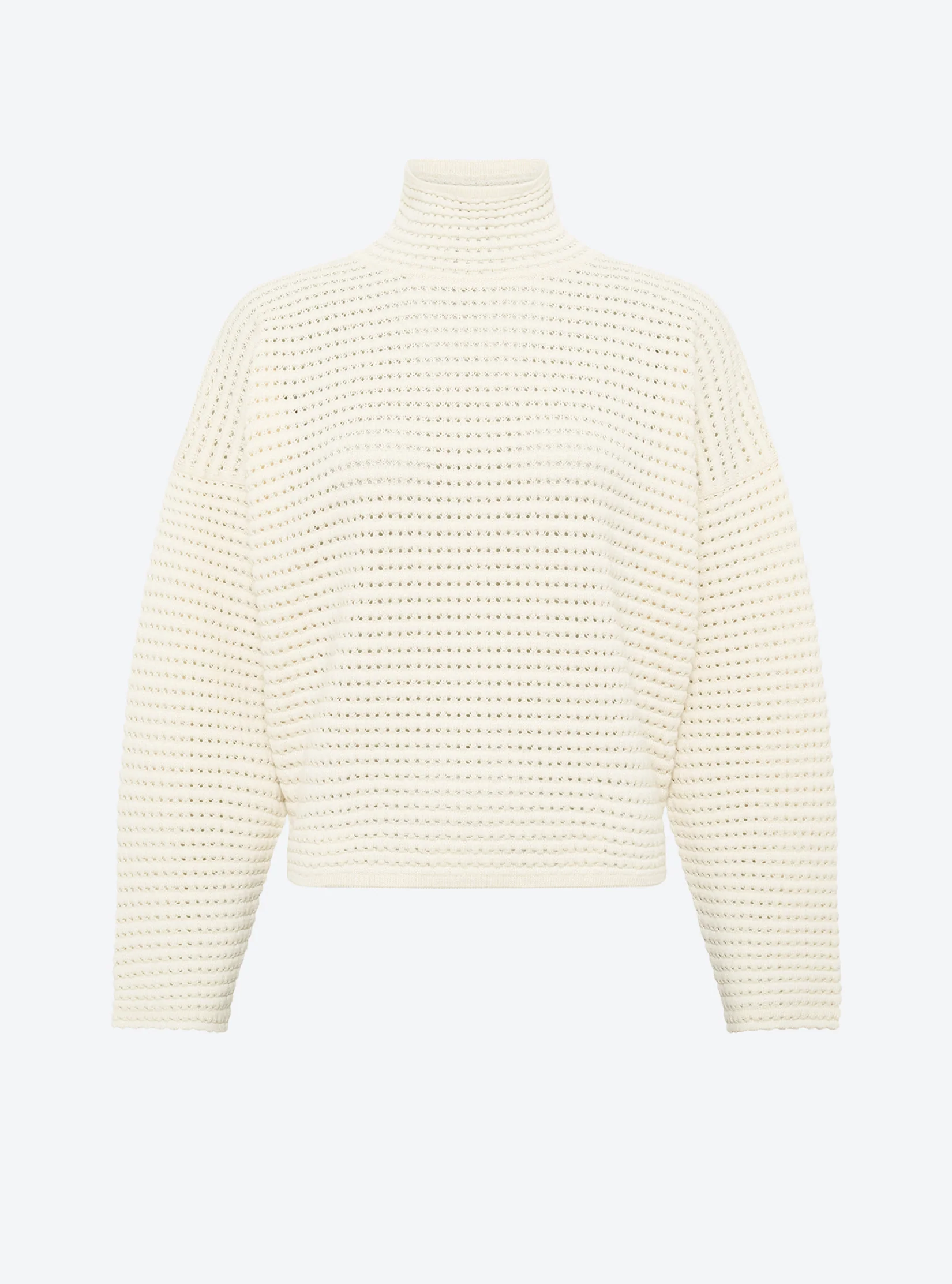 pull maille résille de laine - Image 6