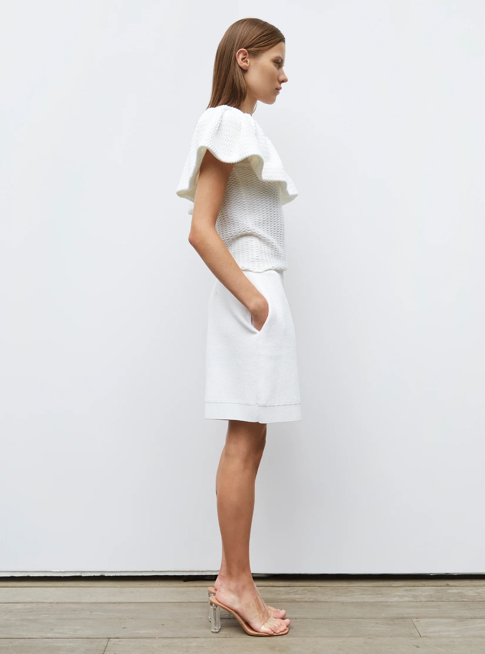 short en maille piquée - Image 3