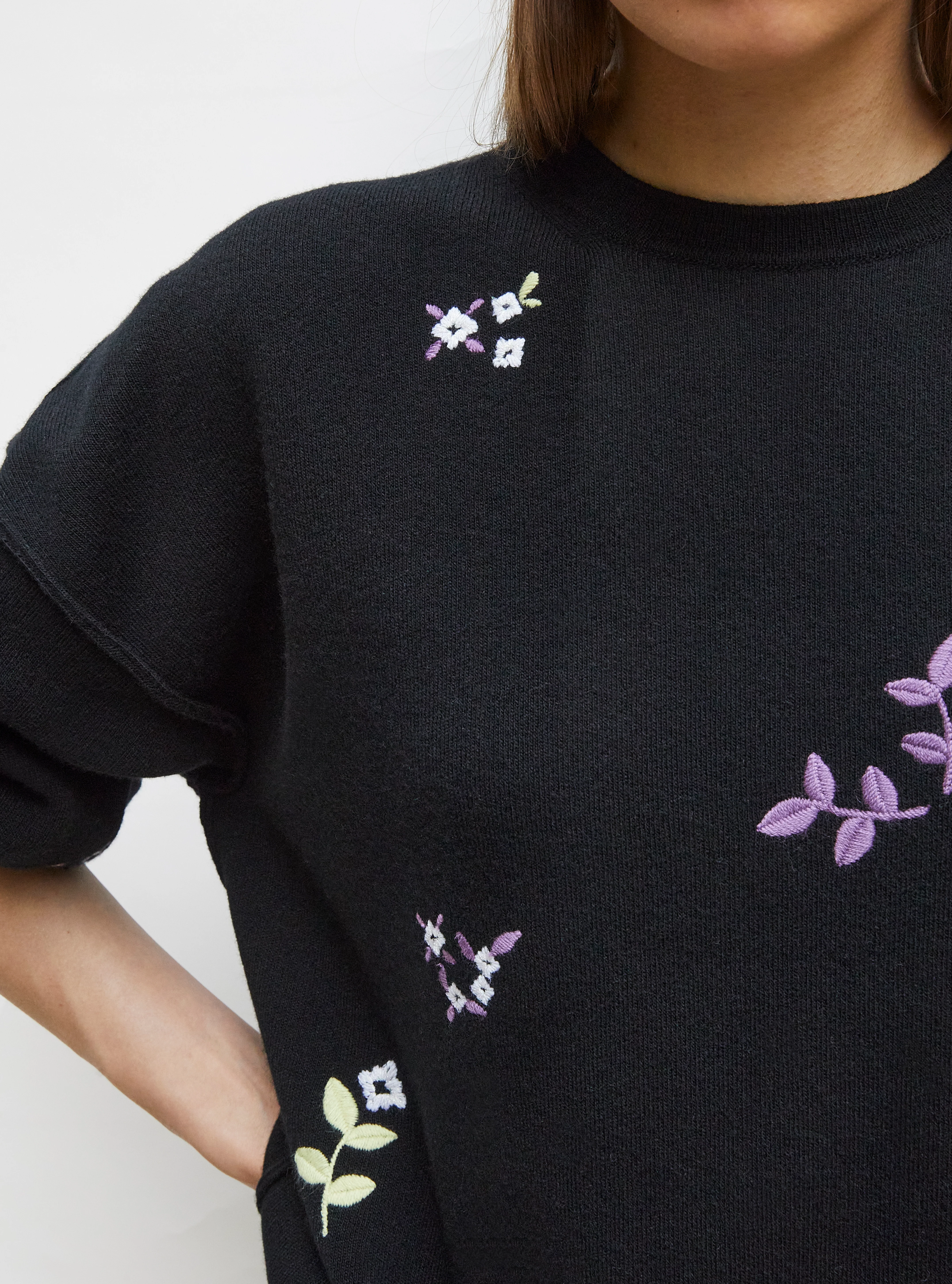 sweat finitions brodées - Image 7