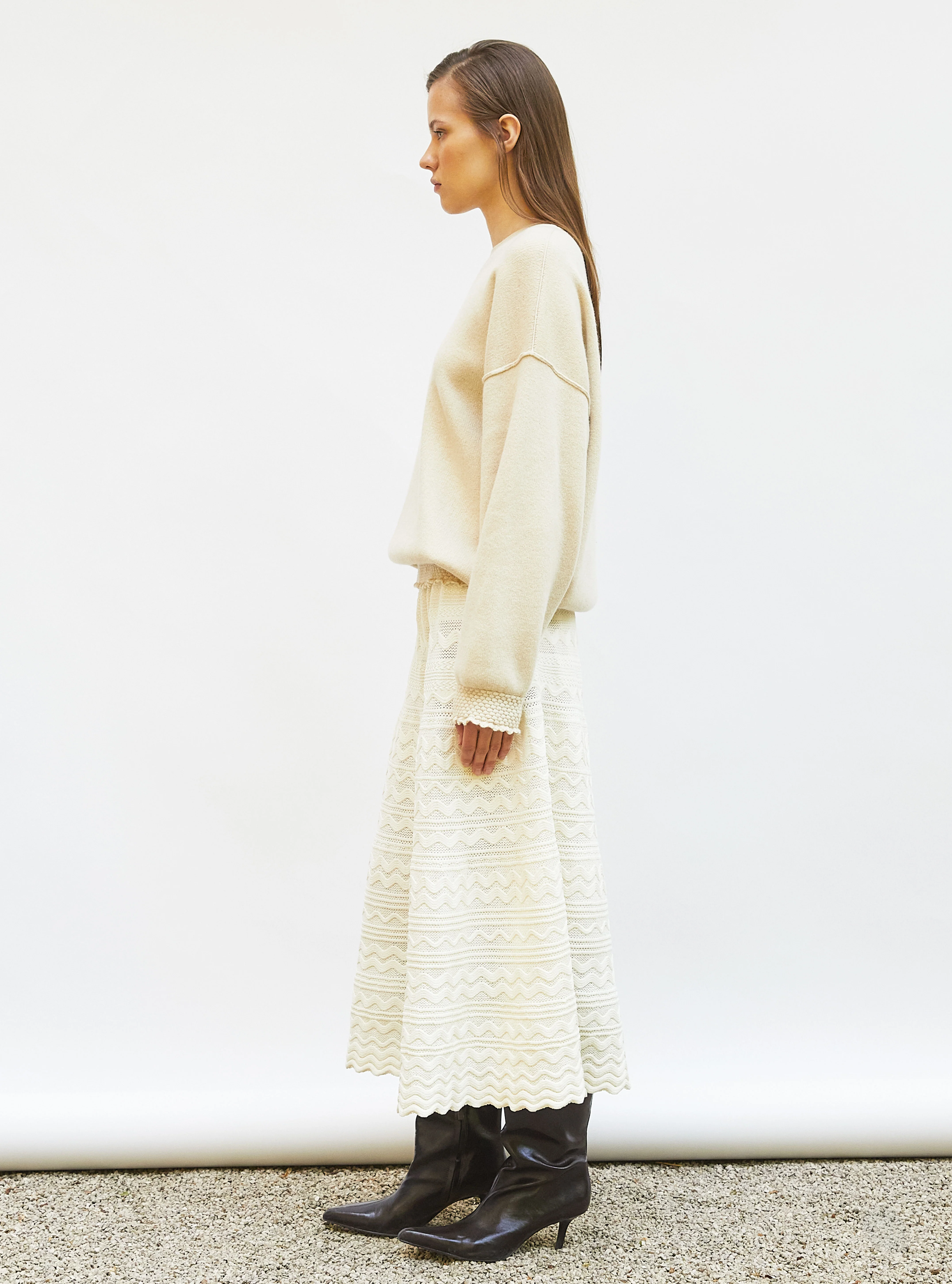 sweat finitions smockées - Image 3