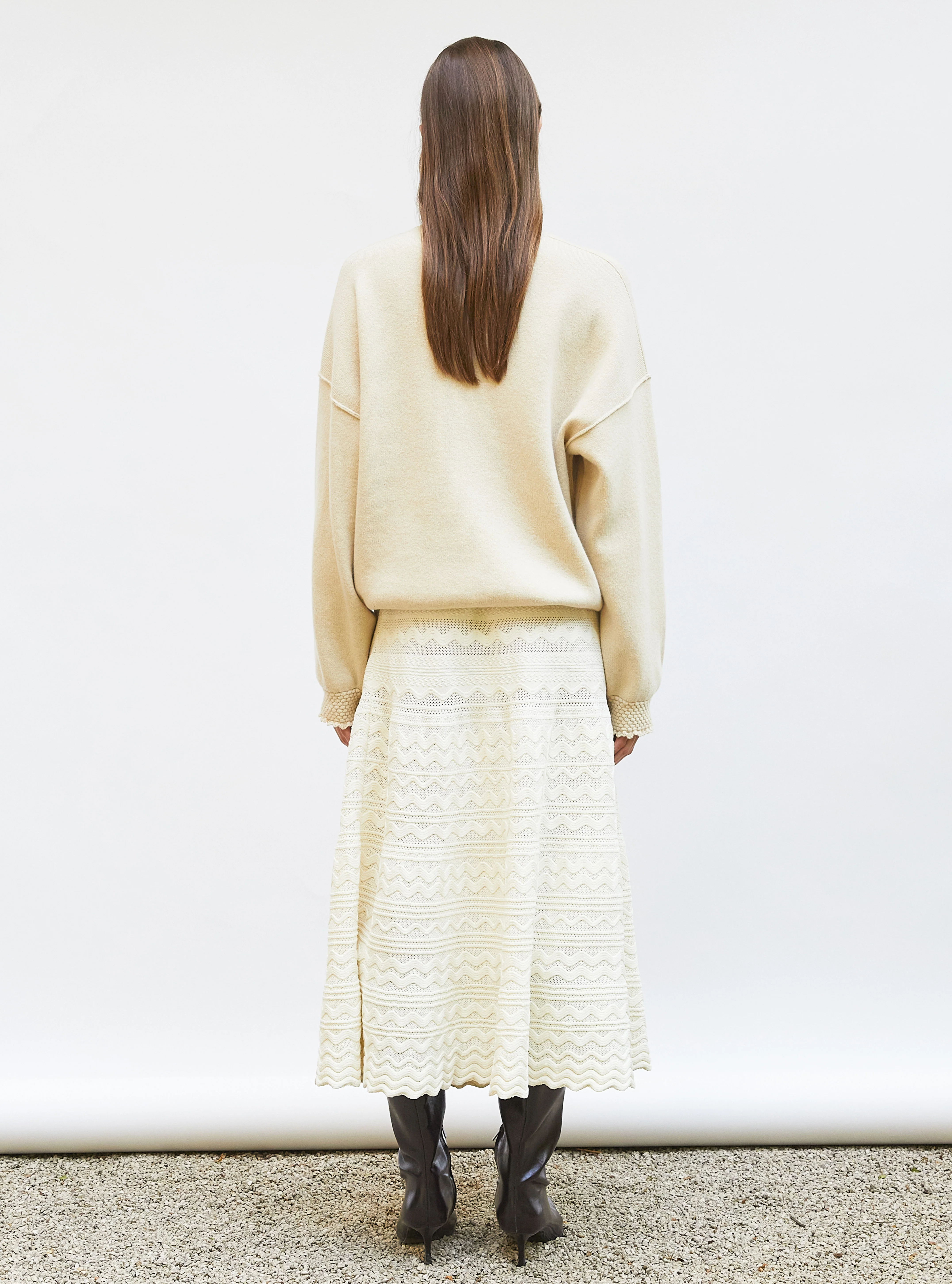 sweat finitions smockées - Image 4