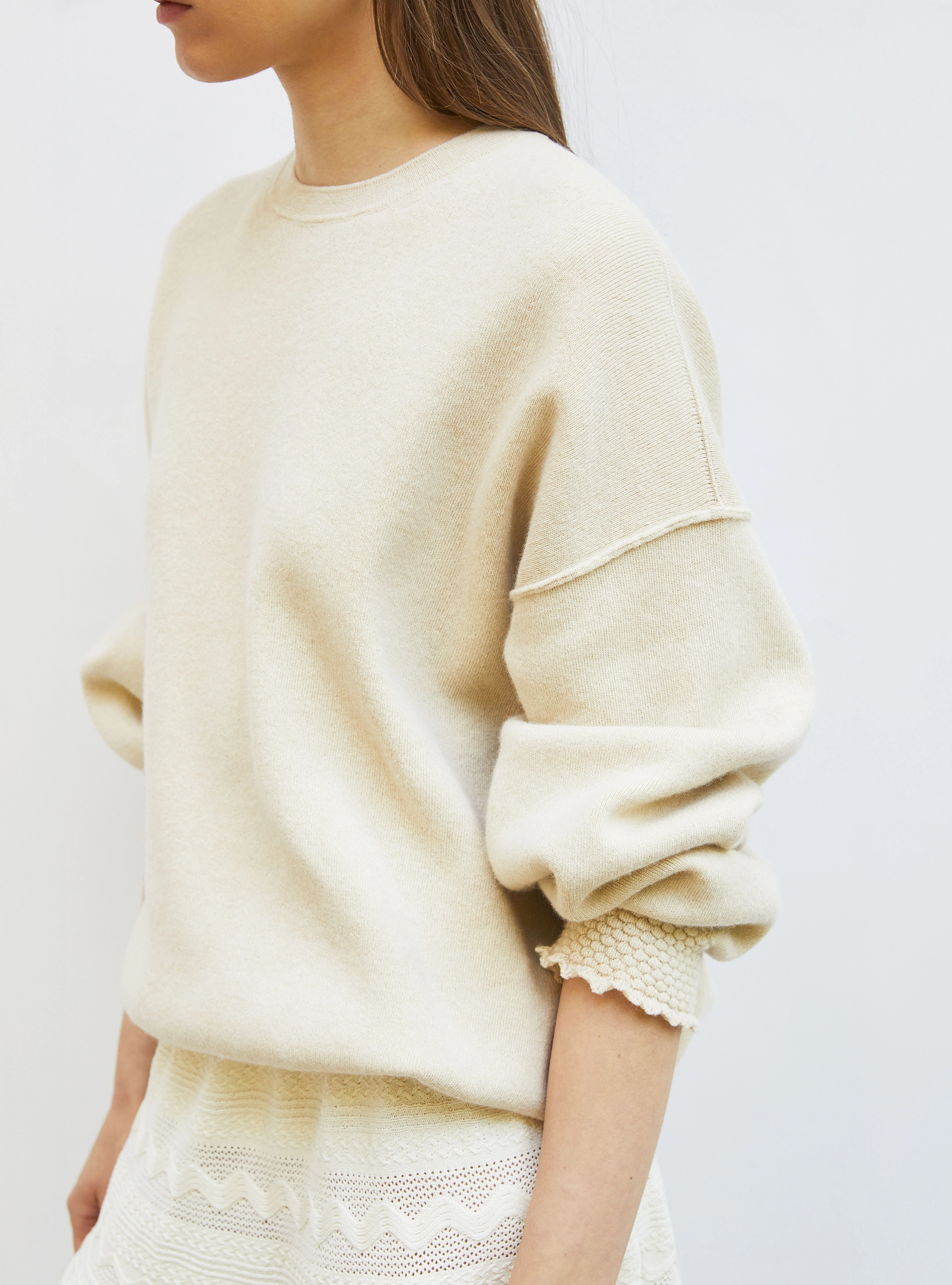 sweat finitions smockées - Image 5