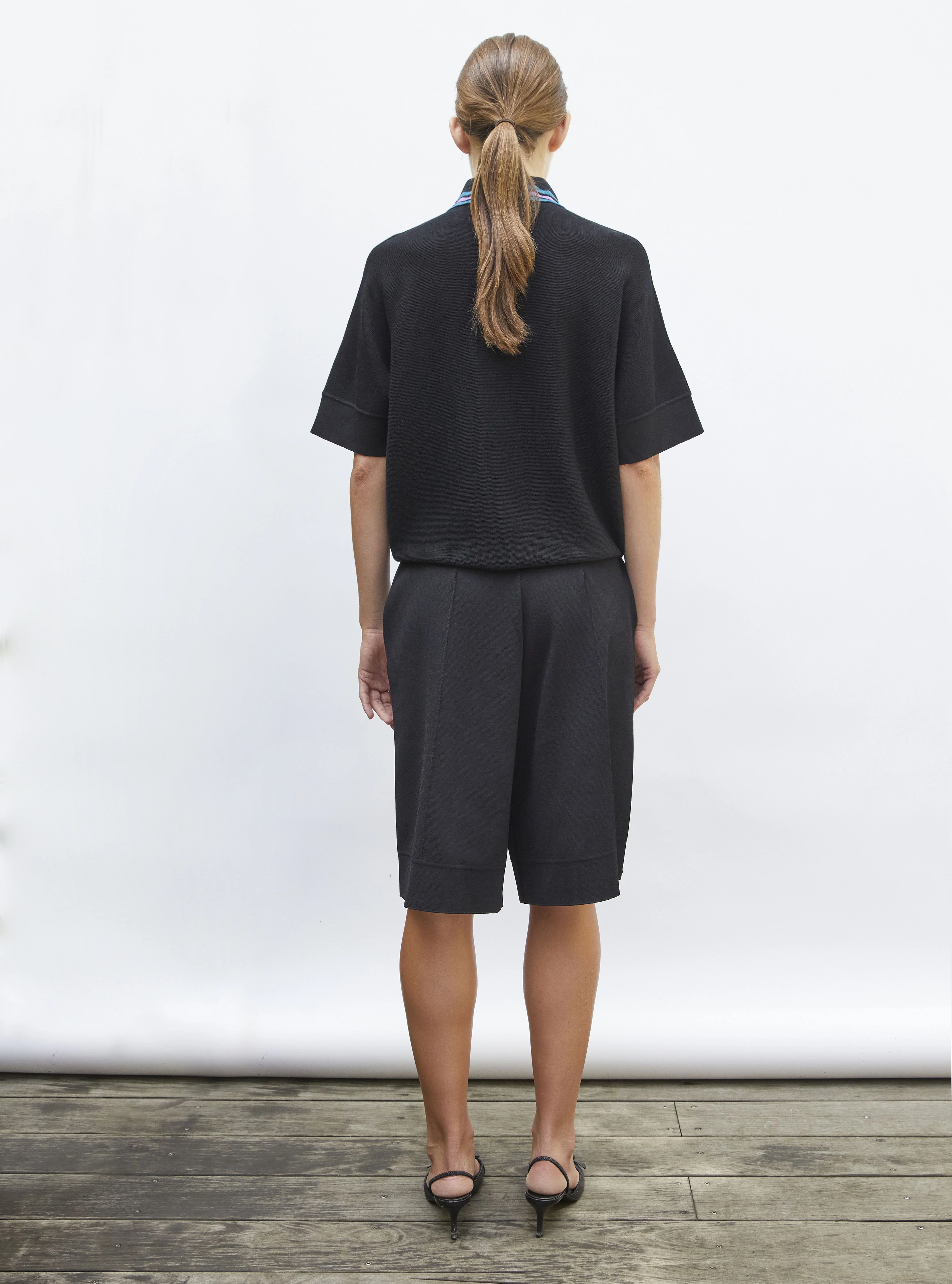 top ample maille col croquet - Image 5