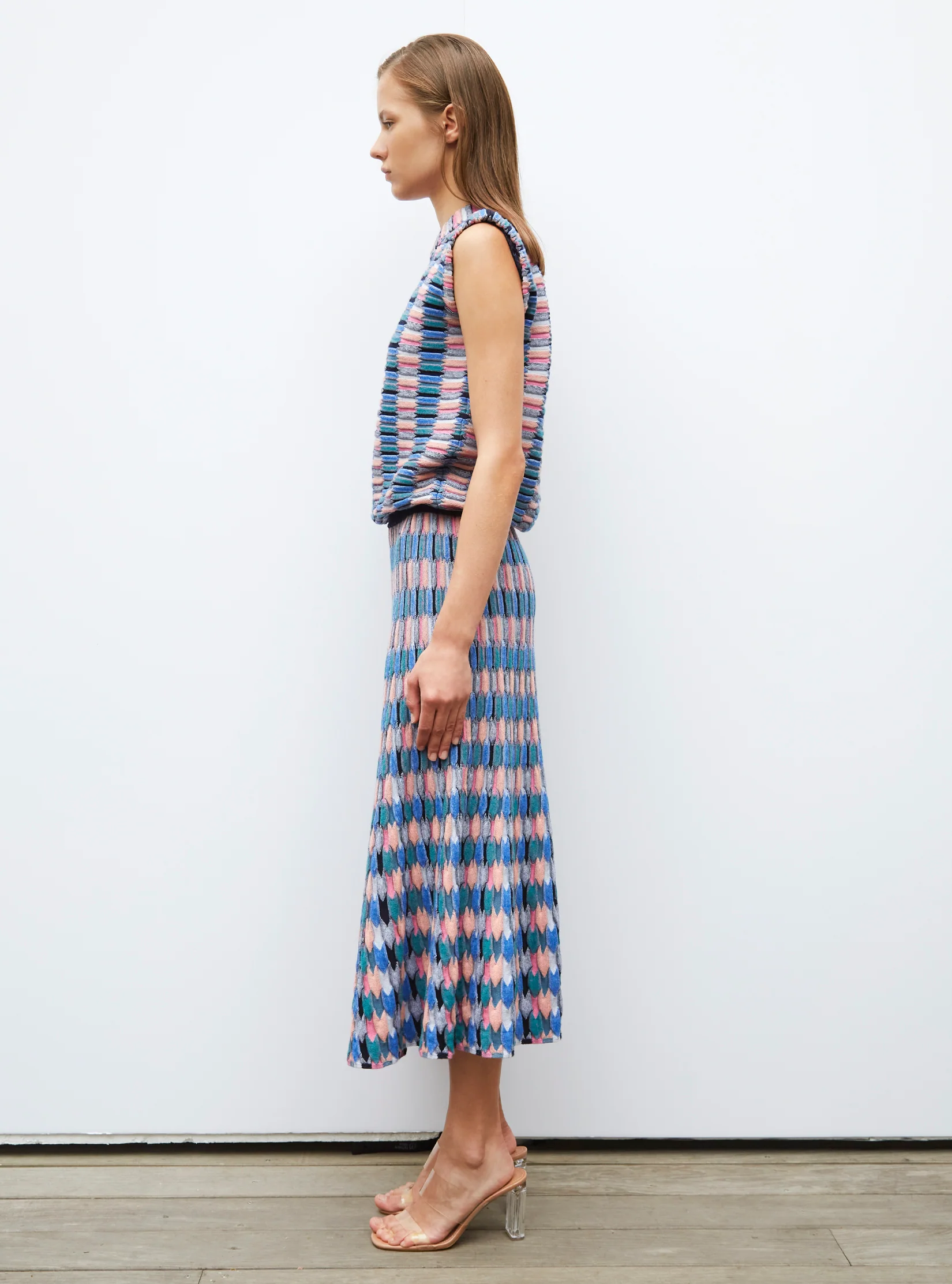 top maille zellige multicolore - Image 4