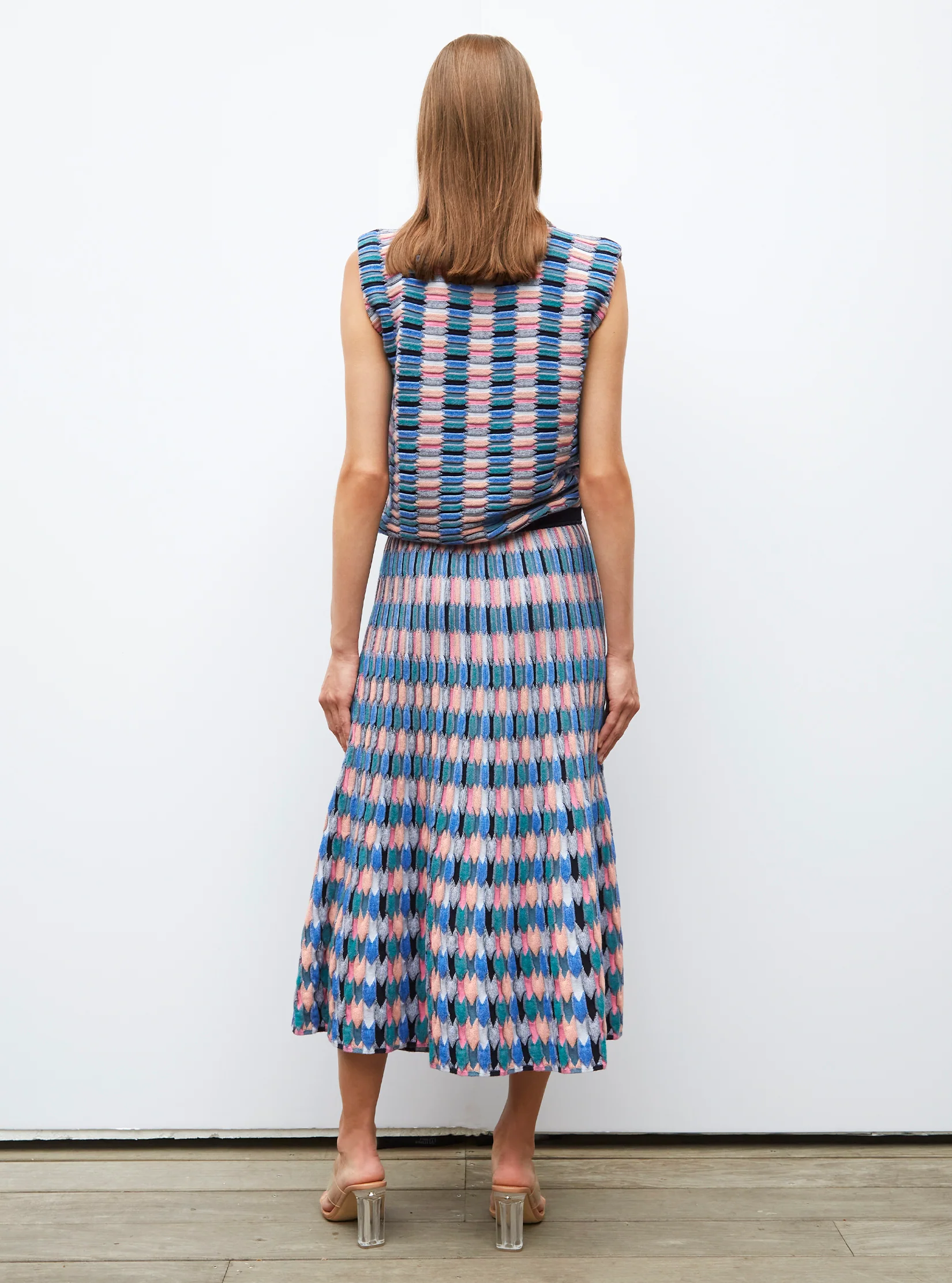 top maille zellige multicolore - Image 5