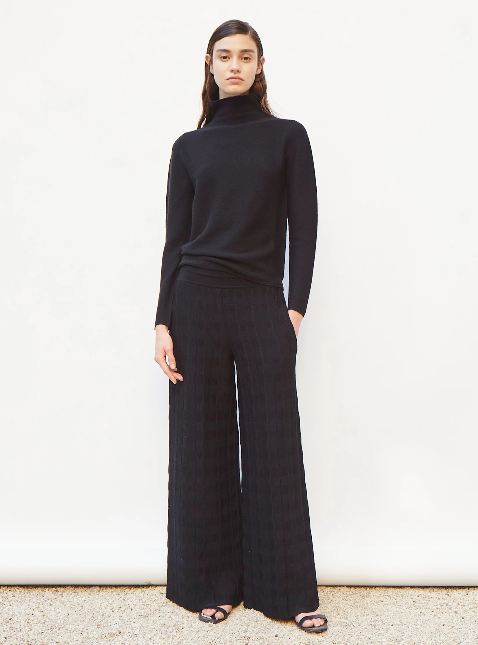 pull droit col montant - Image 3