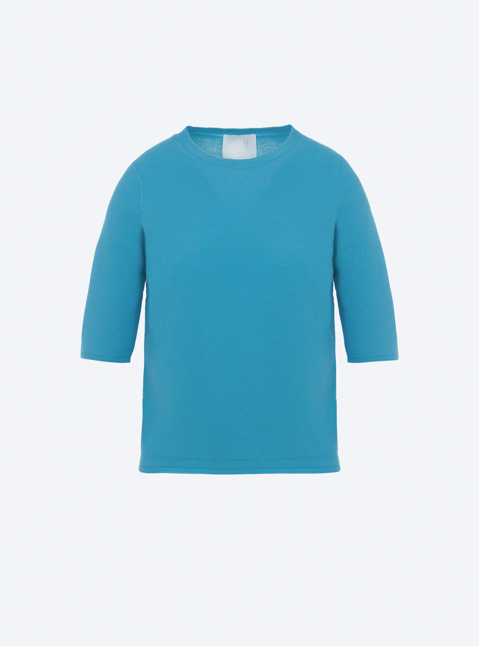 top fin maille manches coudes - Image 6