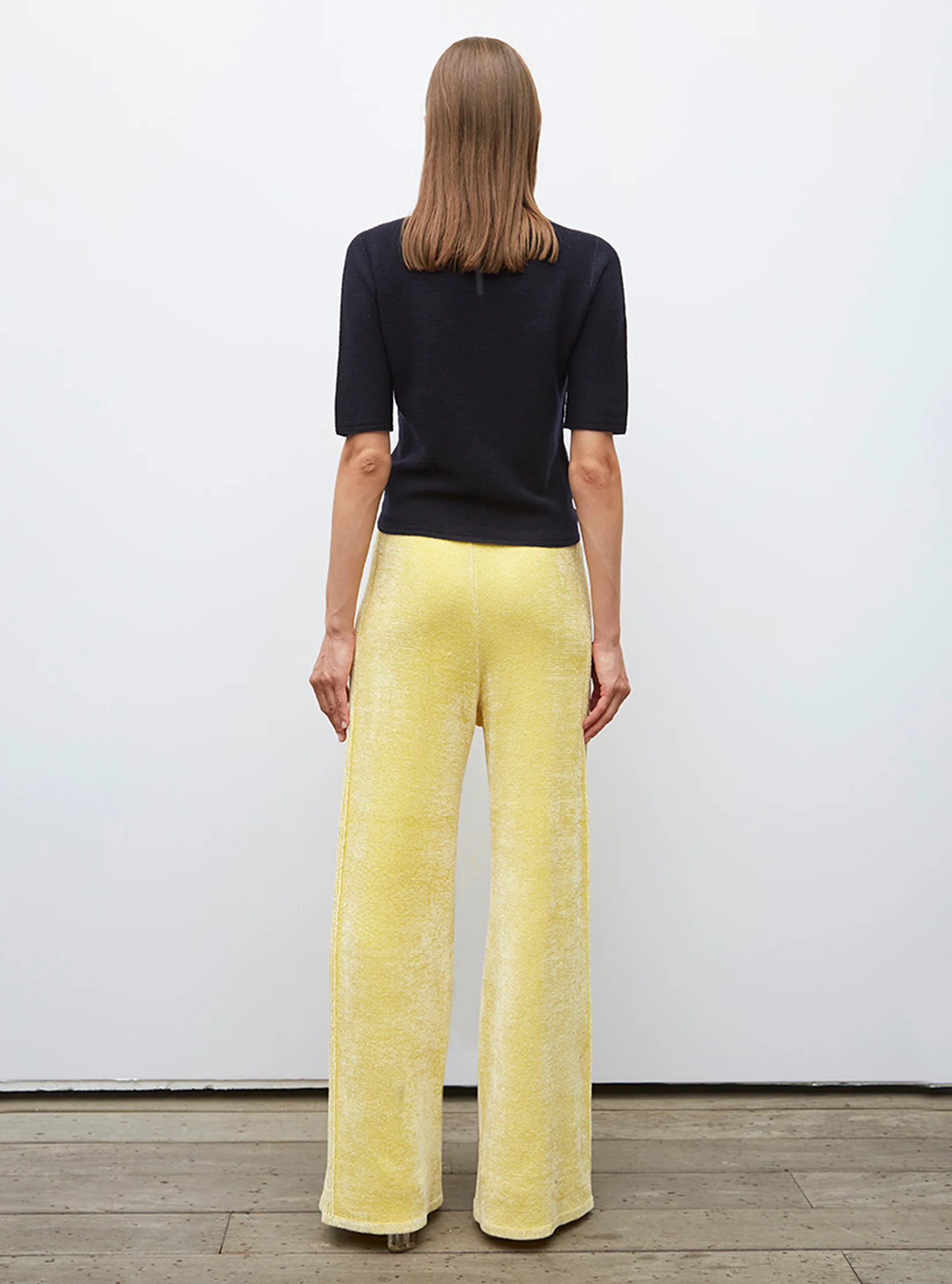 top fin maille manches coudes - Image 4