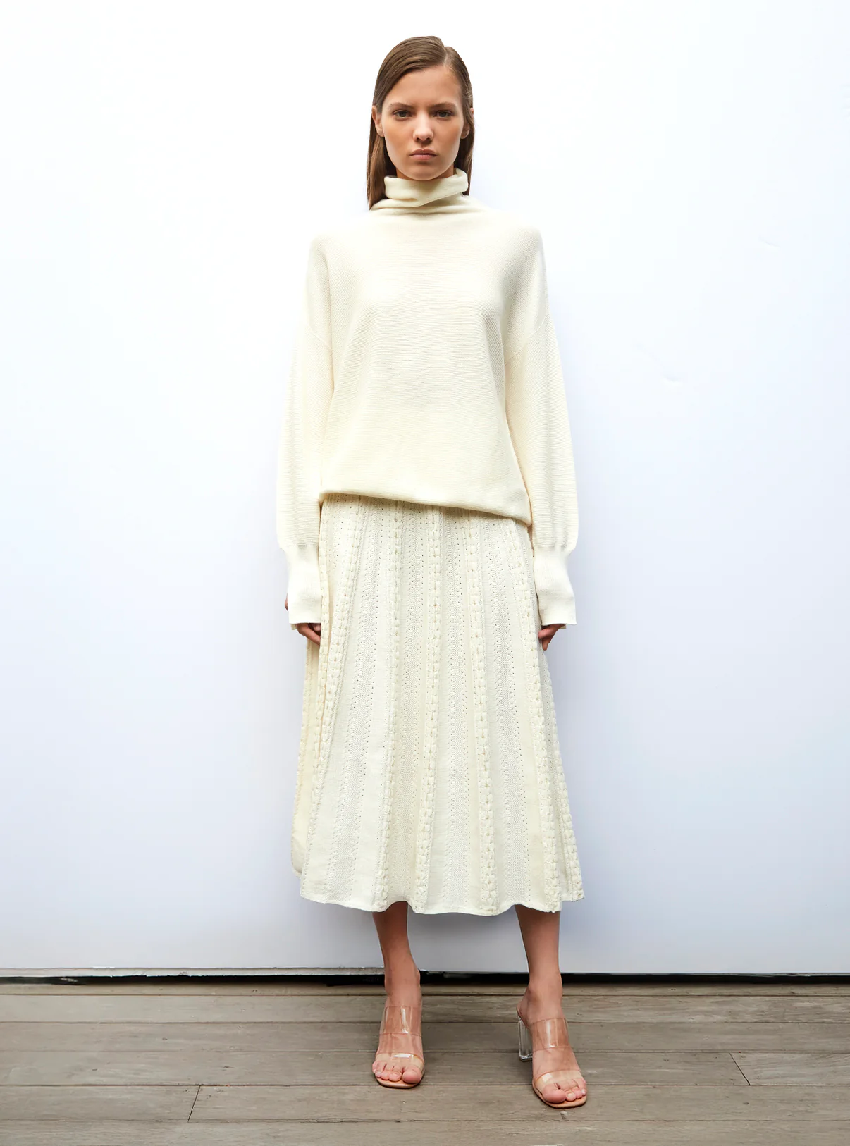 pull fin col montant - Image 3