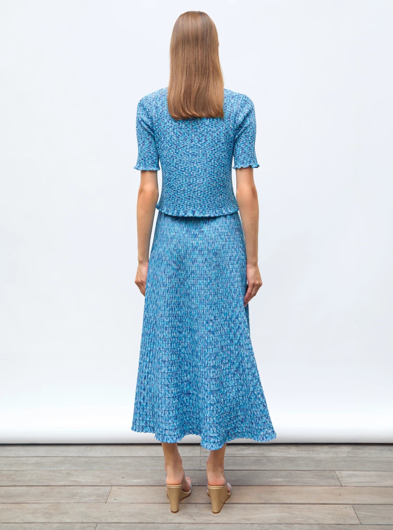 top maille côtes plates - Image 5