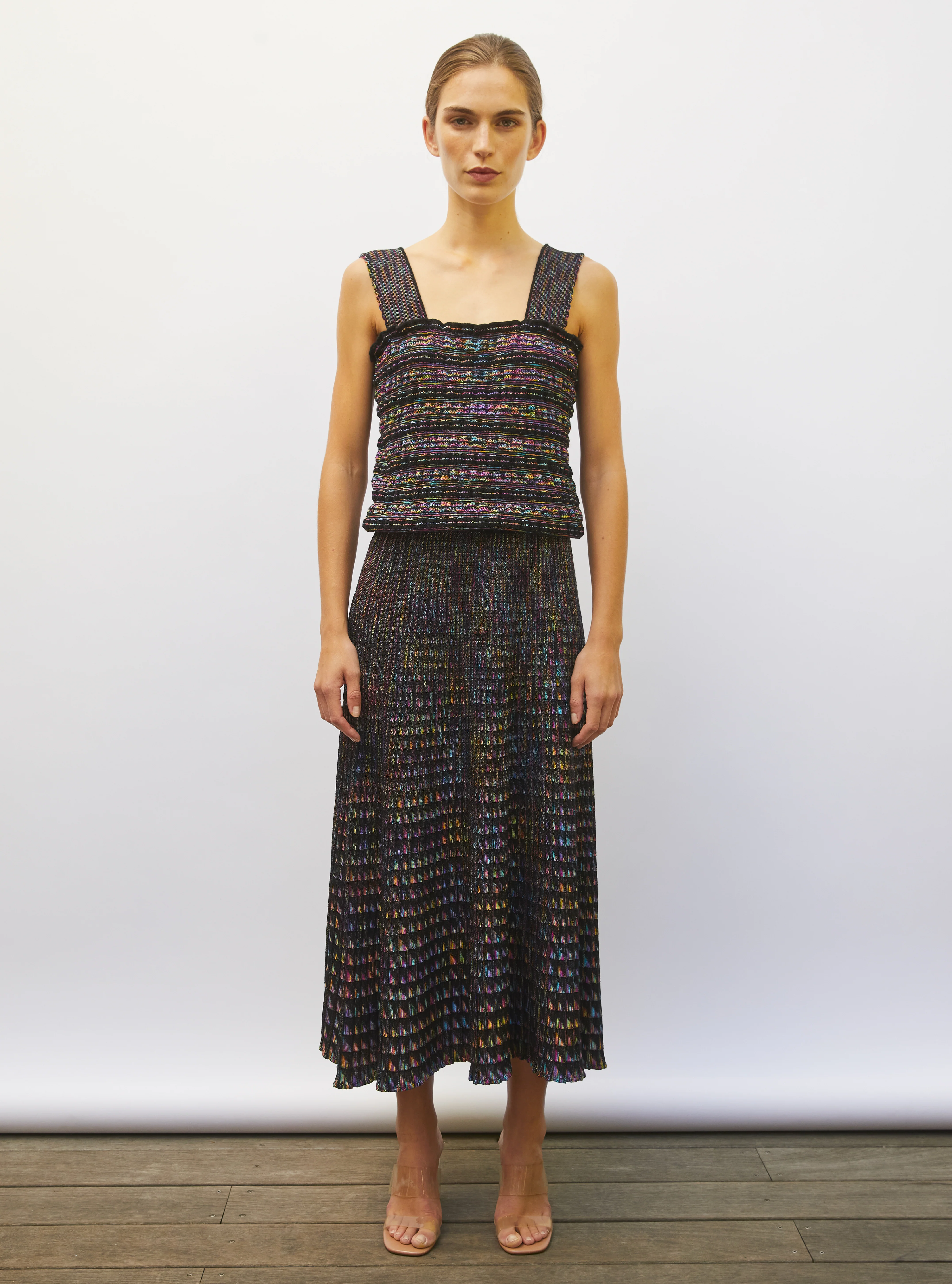 top maille gaufrée - Image 3