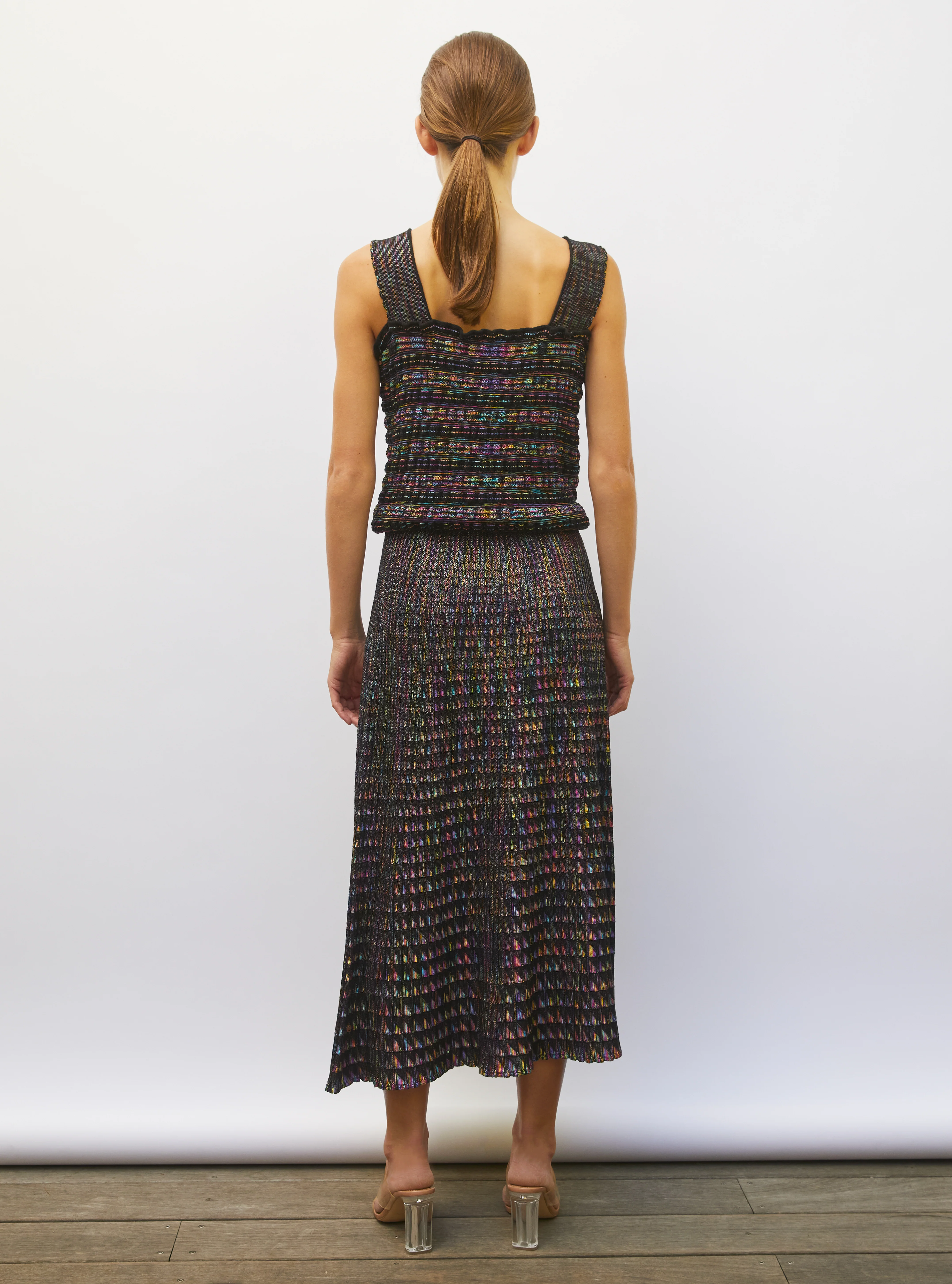 top maille gaufrée - Image 5