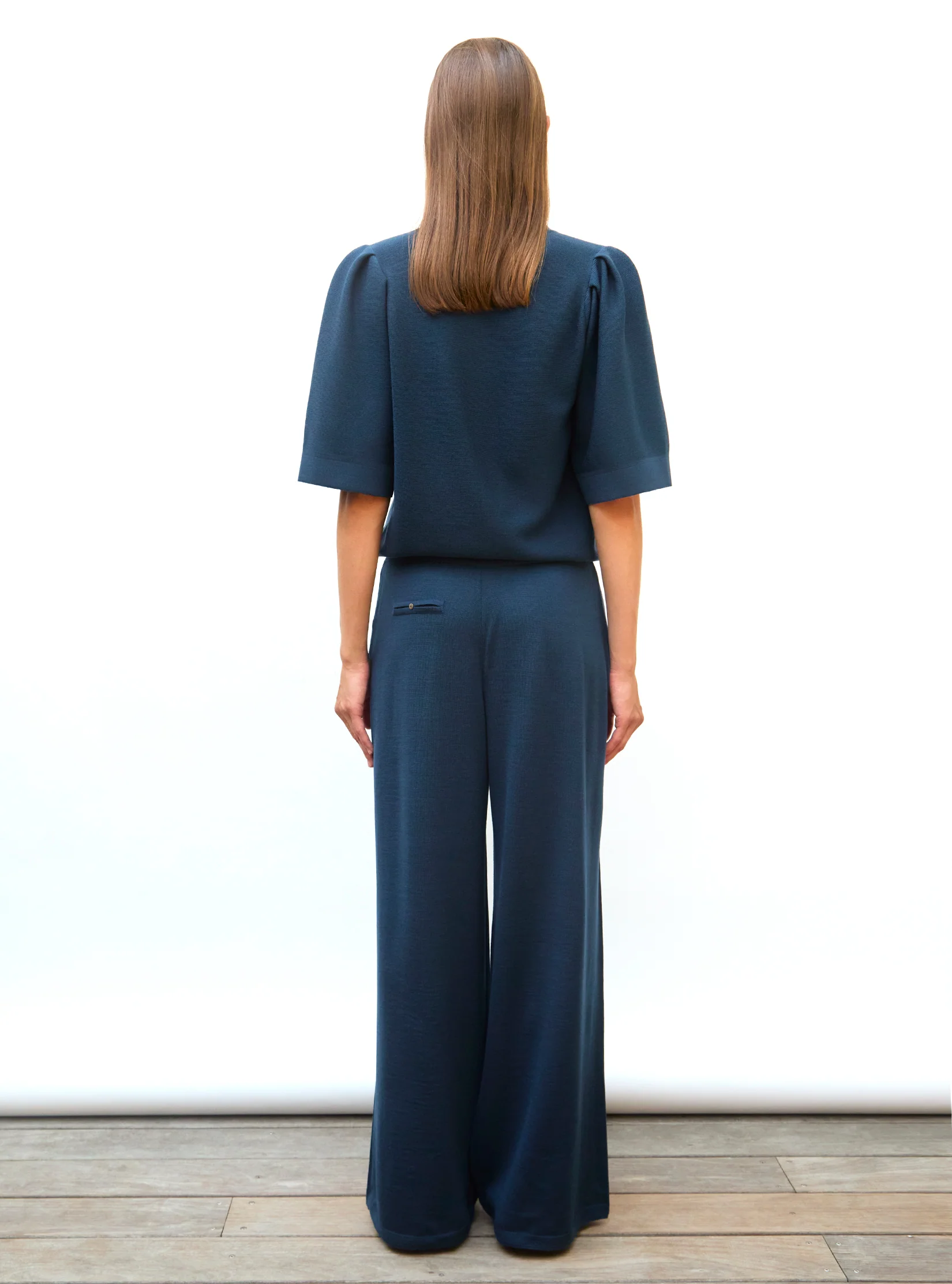 top maille manches froncées - Image 5