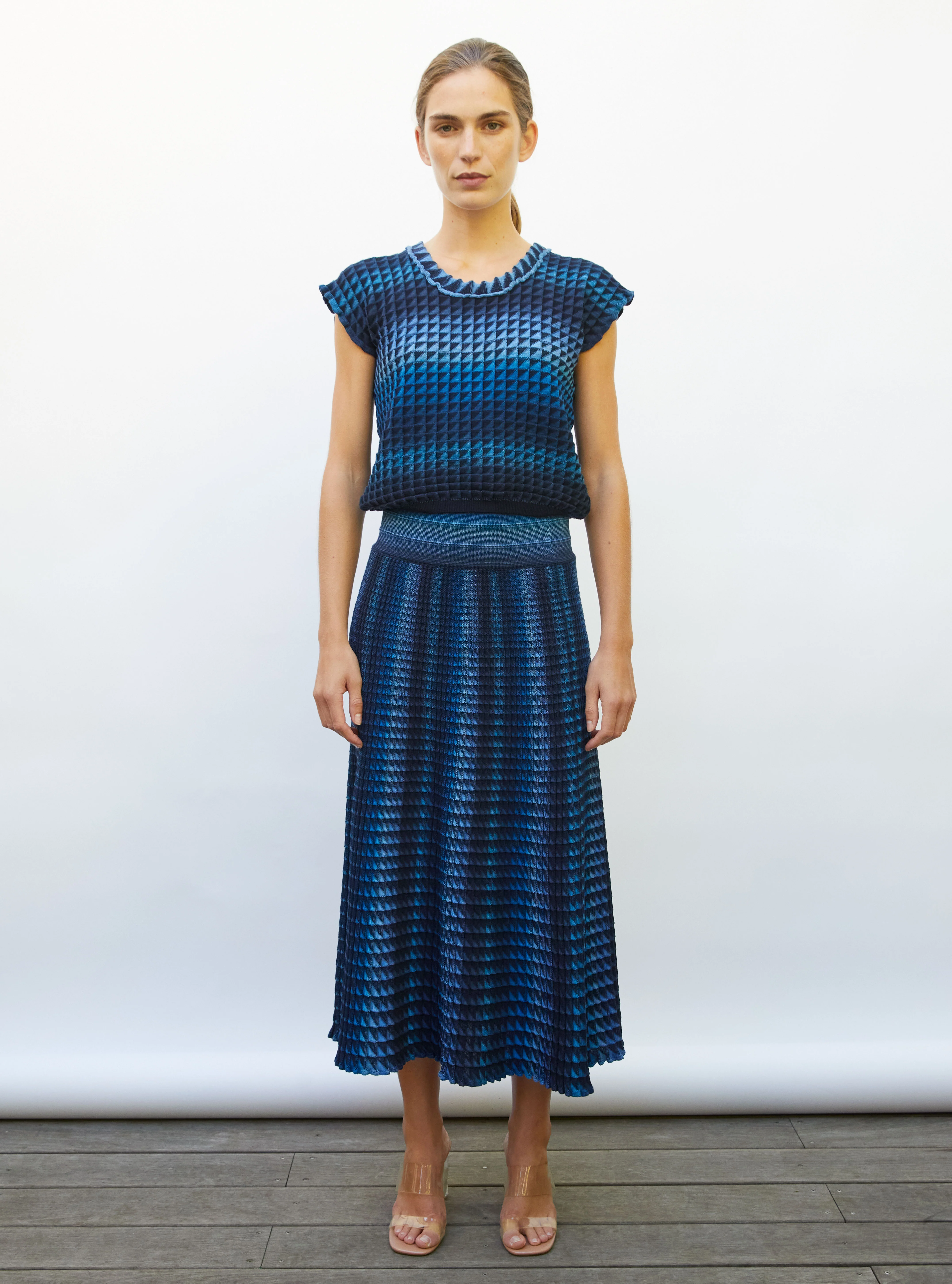 top maille origami - Image 3