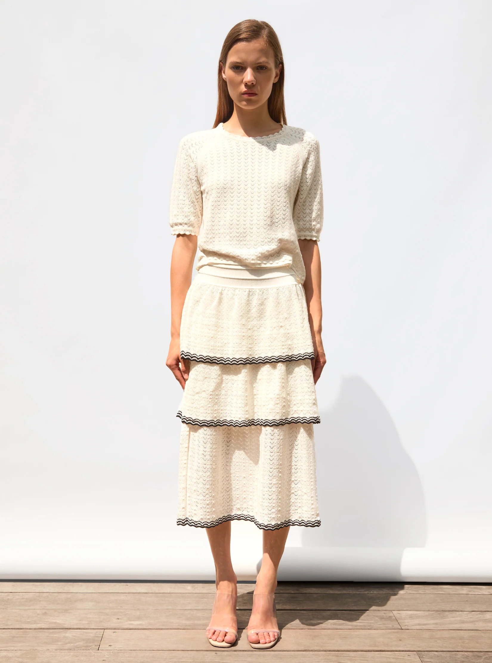 top maille pointelle - Image 3