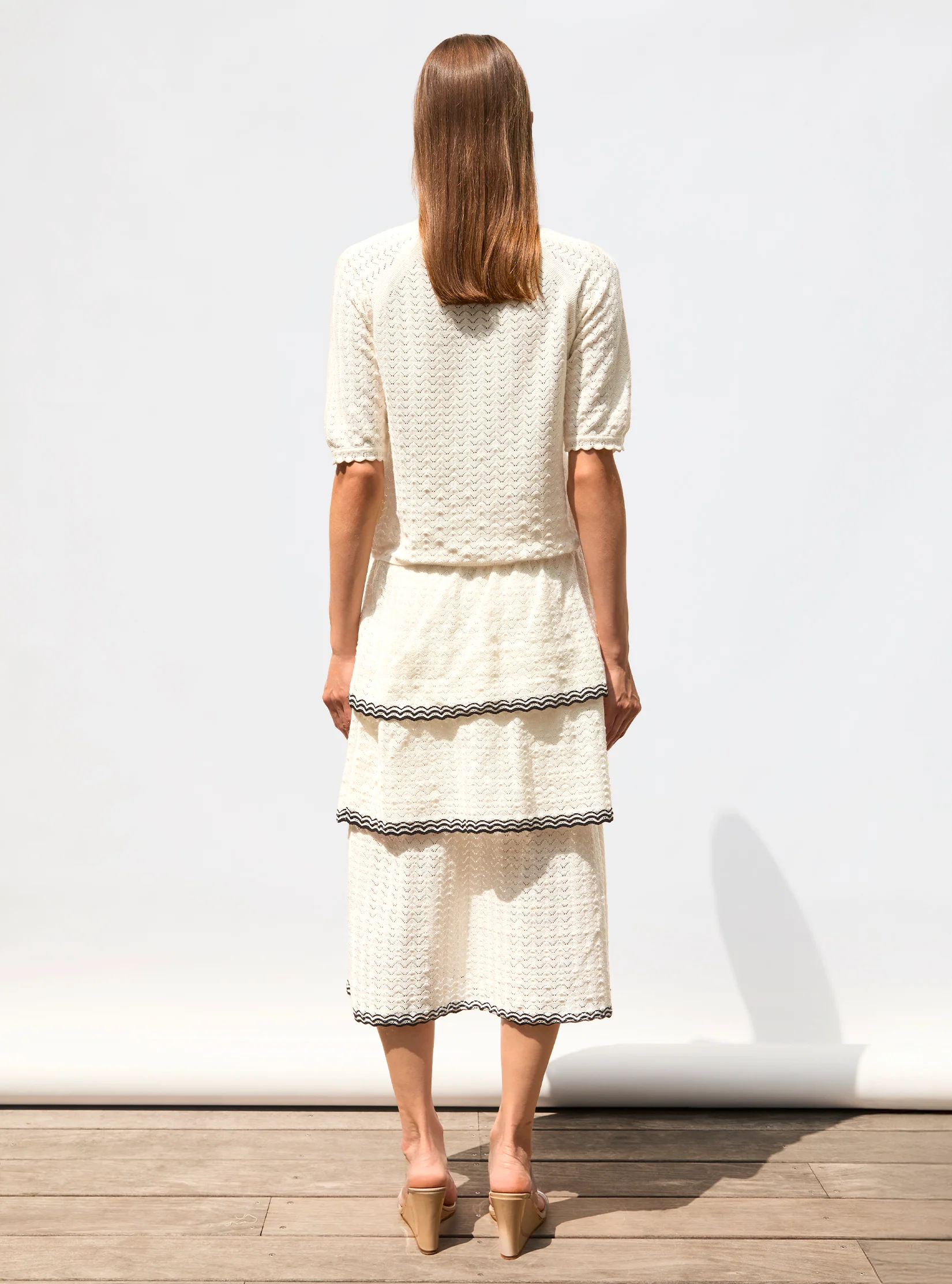 top maille pointelle - Image 5