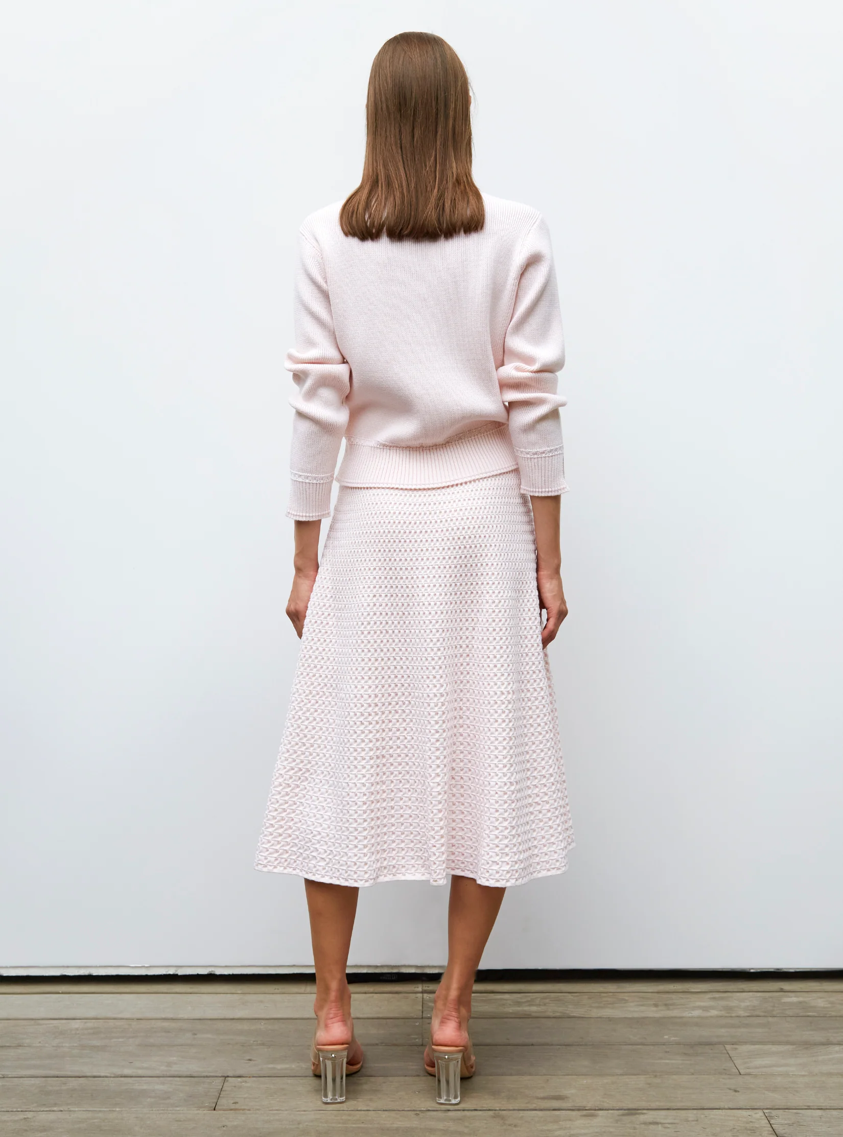 pull droit détails tressés - Image 5